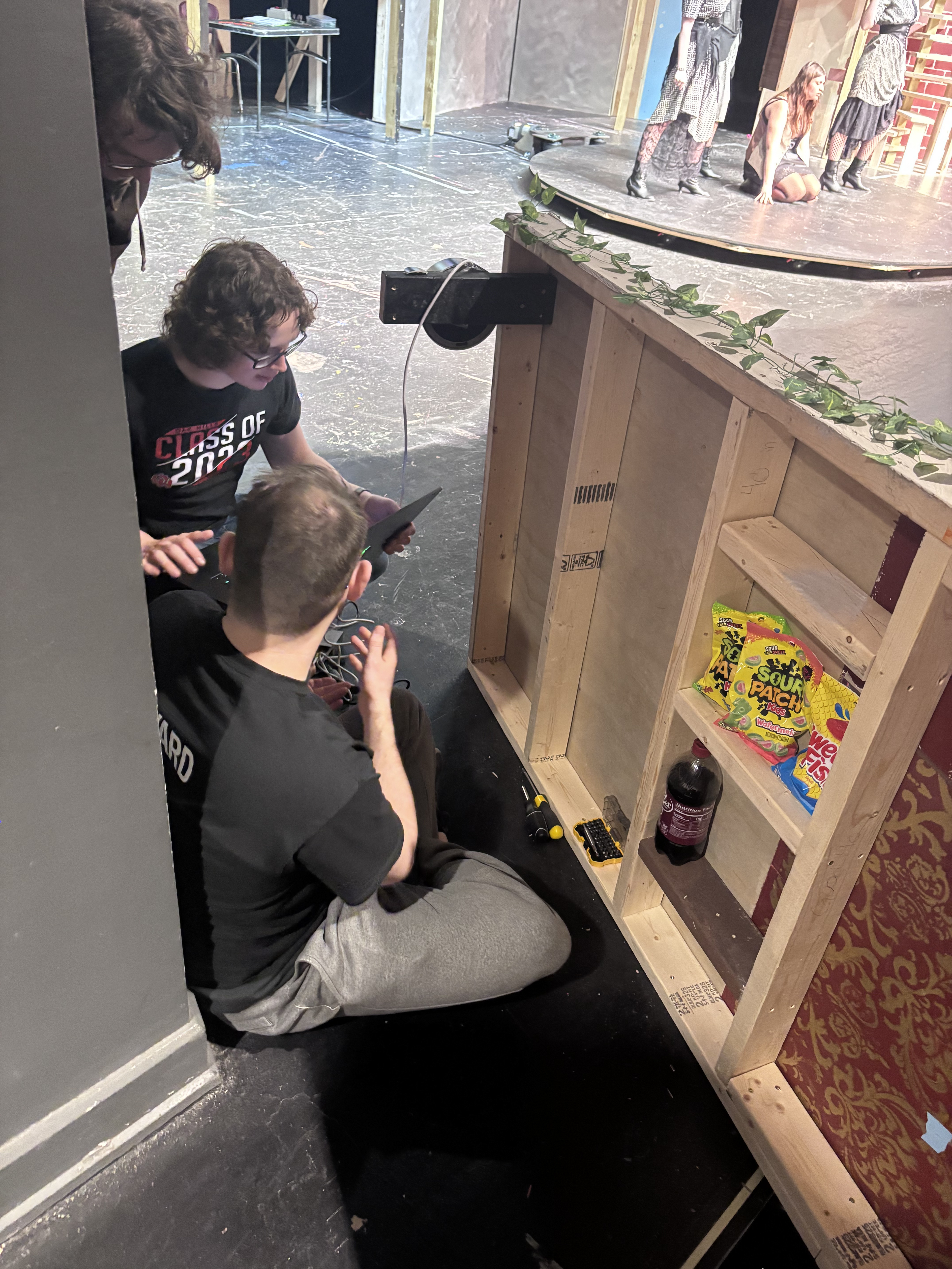 Mounting the Stage Right Camera