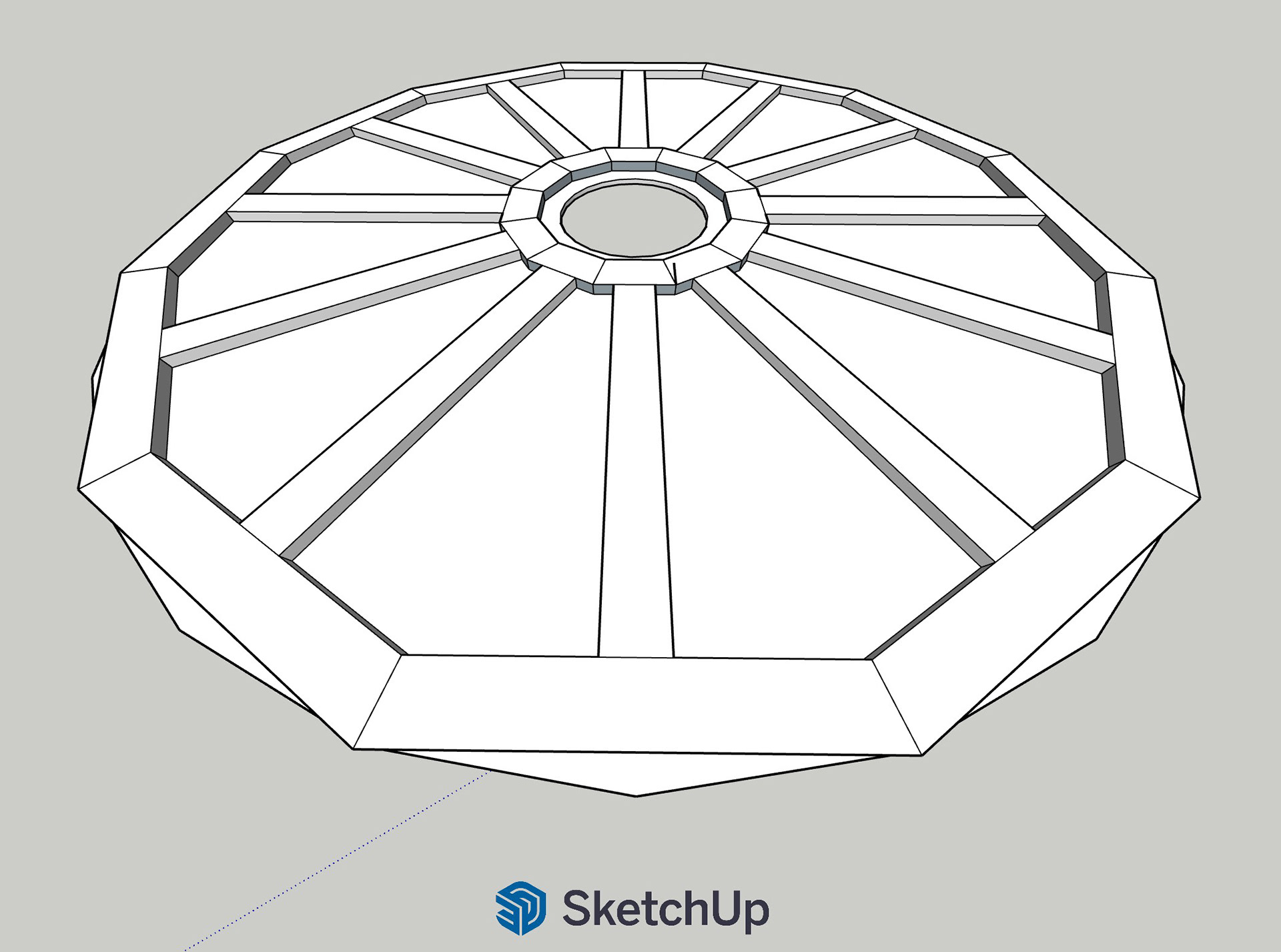 Early CAD Design on SketchUp