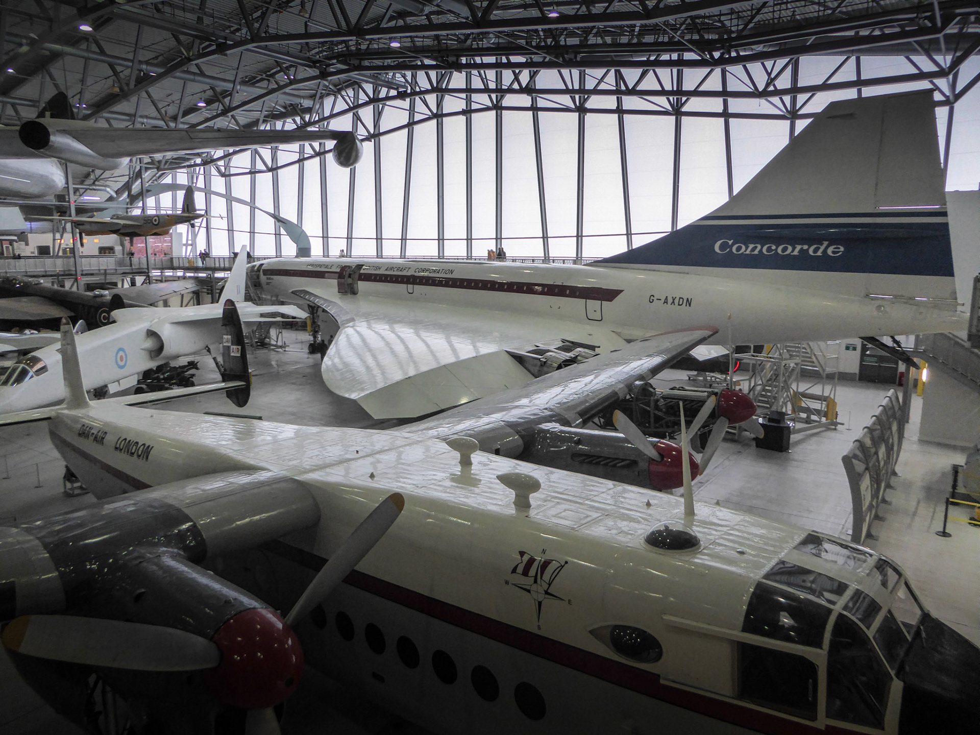 G-AXDN, Duxford