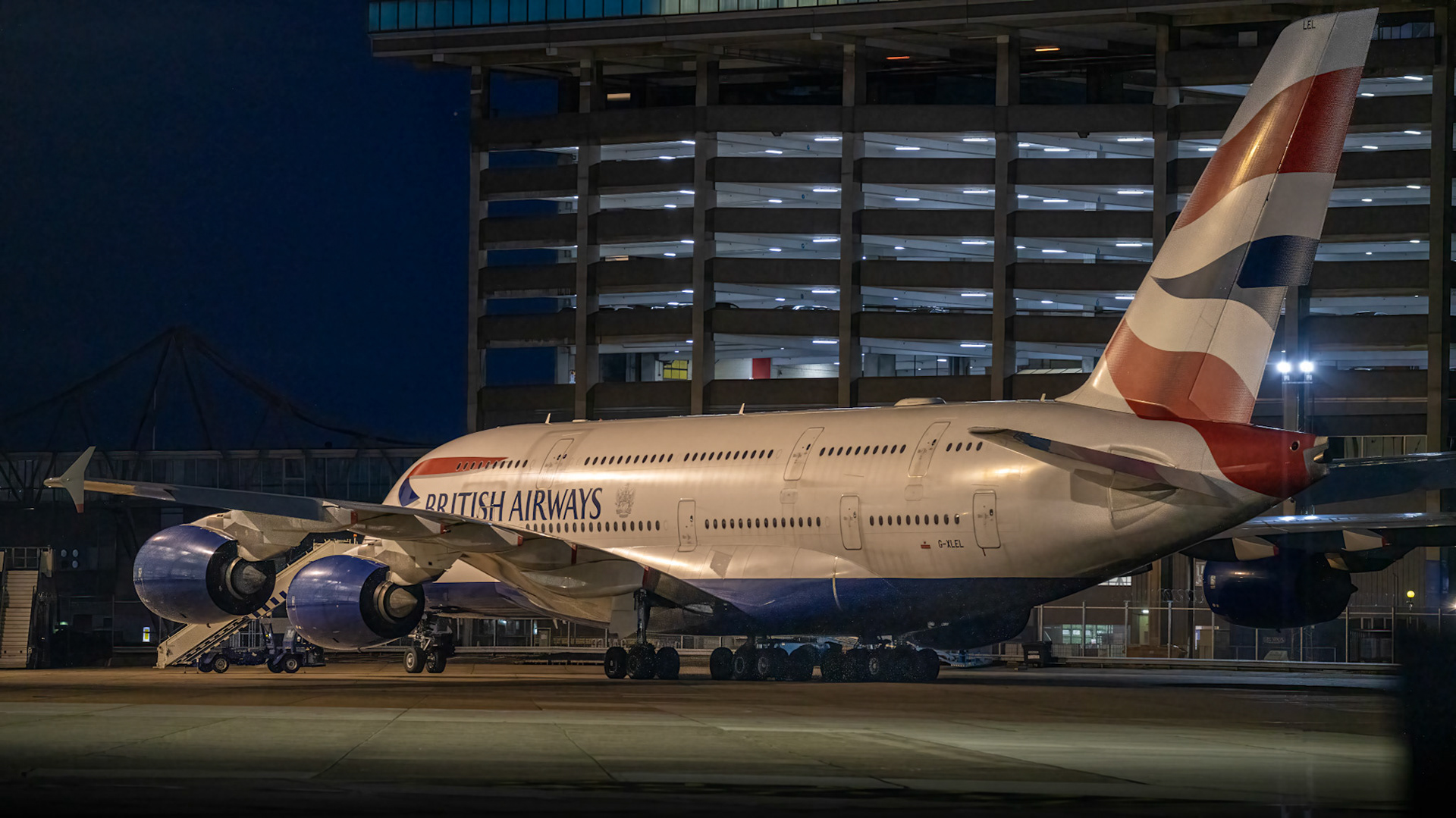 A380 Asleep
