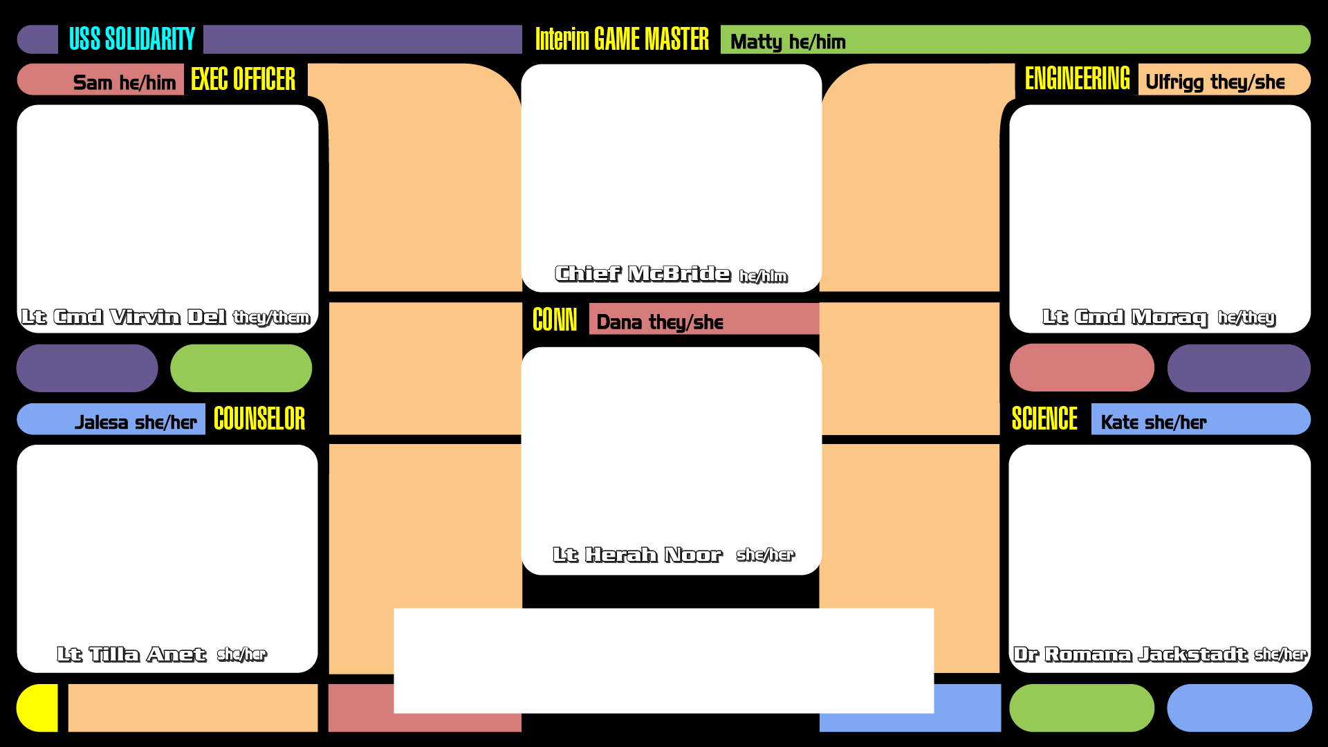 Twitch Overlay for a Star Trek AP Stream