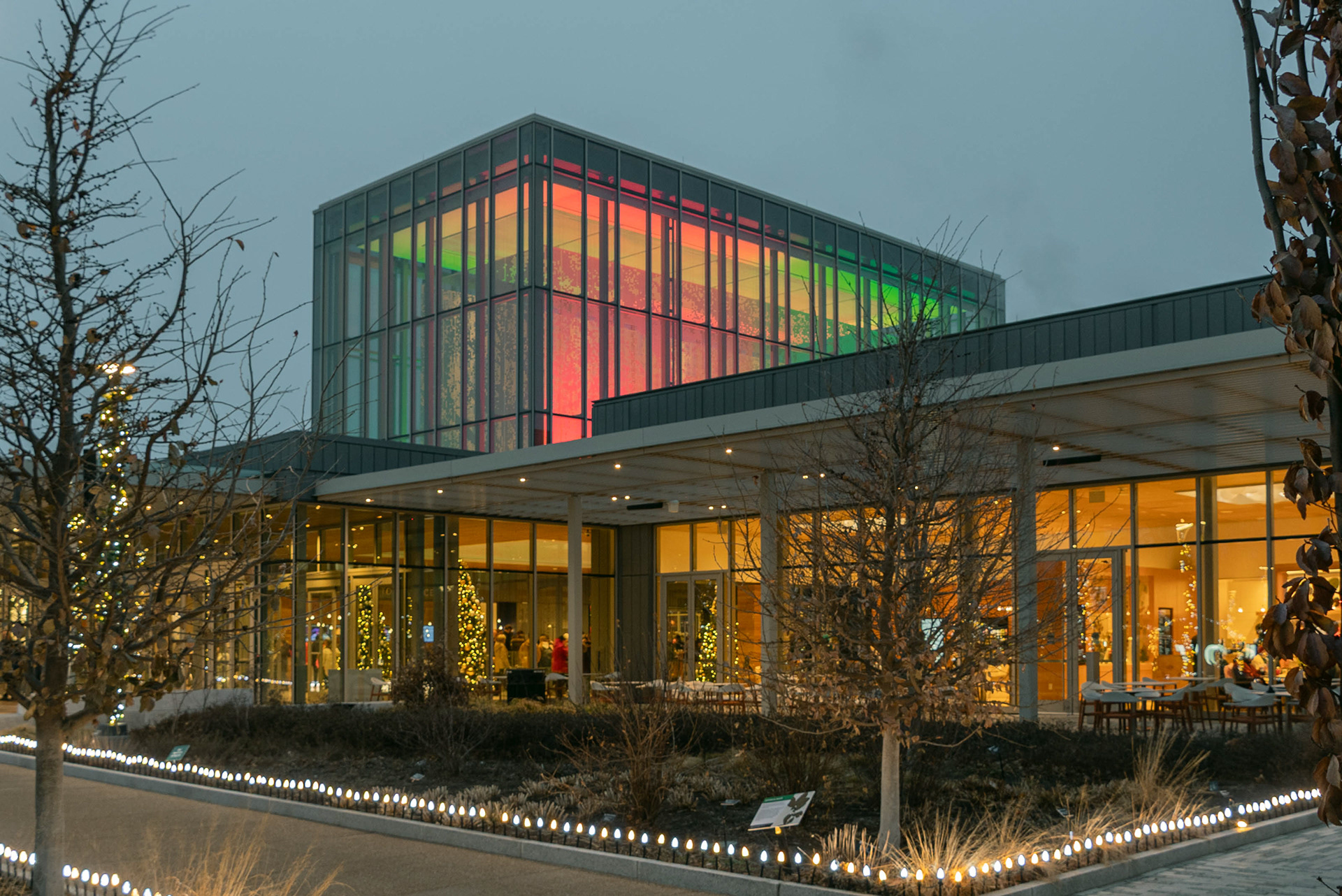 Missouri Botanical Garden Christmas Glow, St. Louis, MO