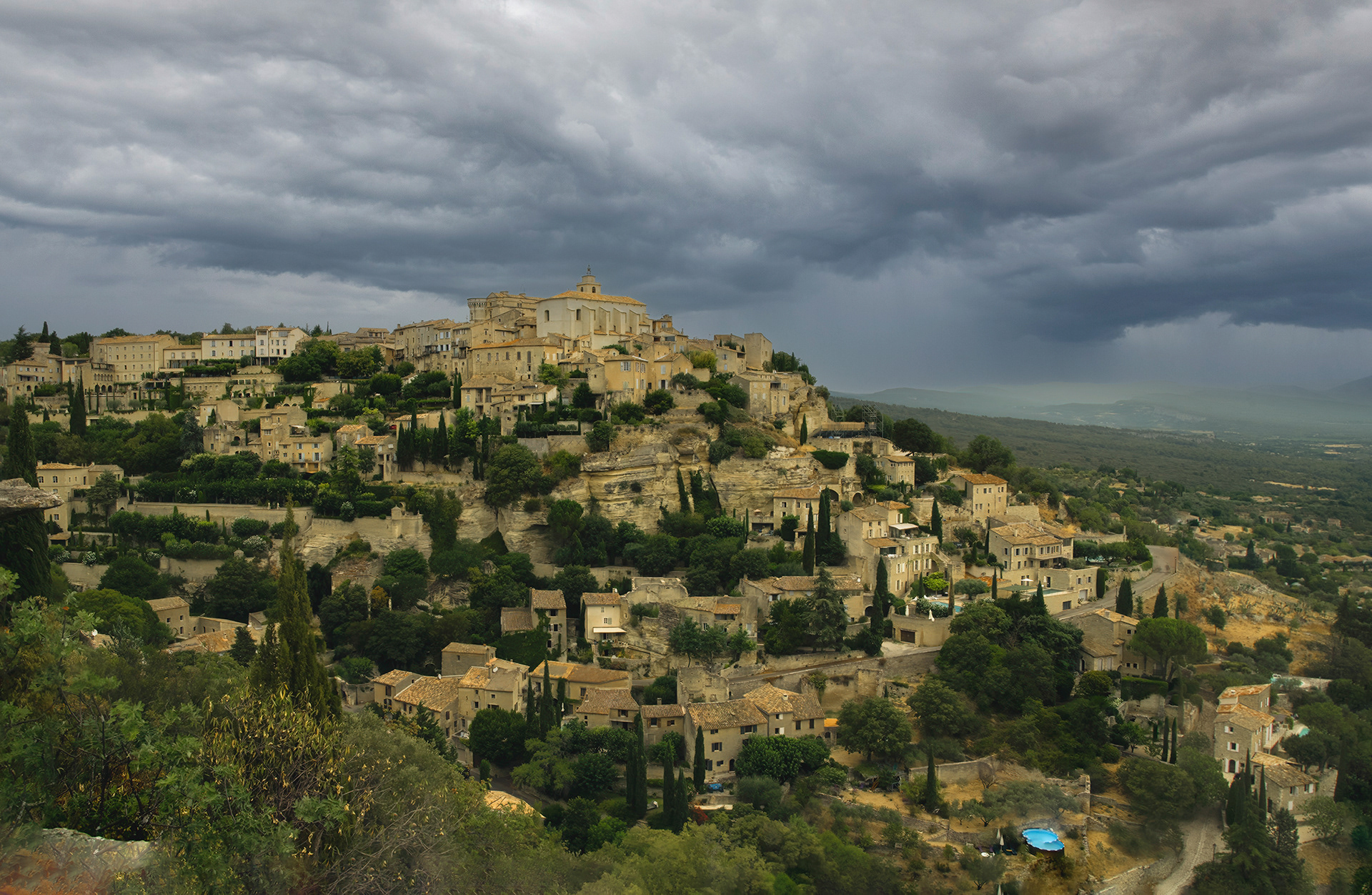 One of the most beautiful villages in France - Gordes, France