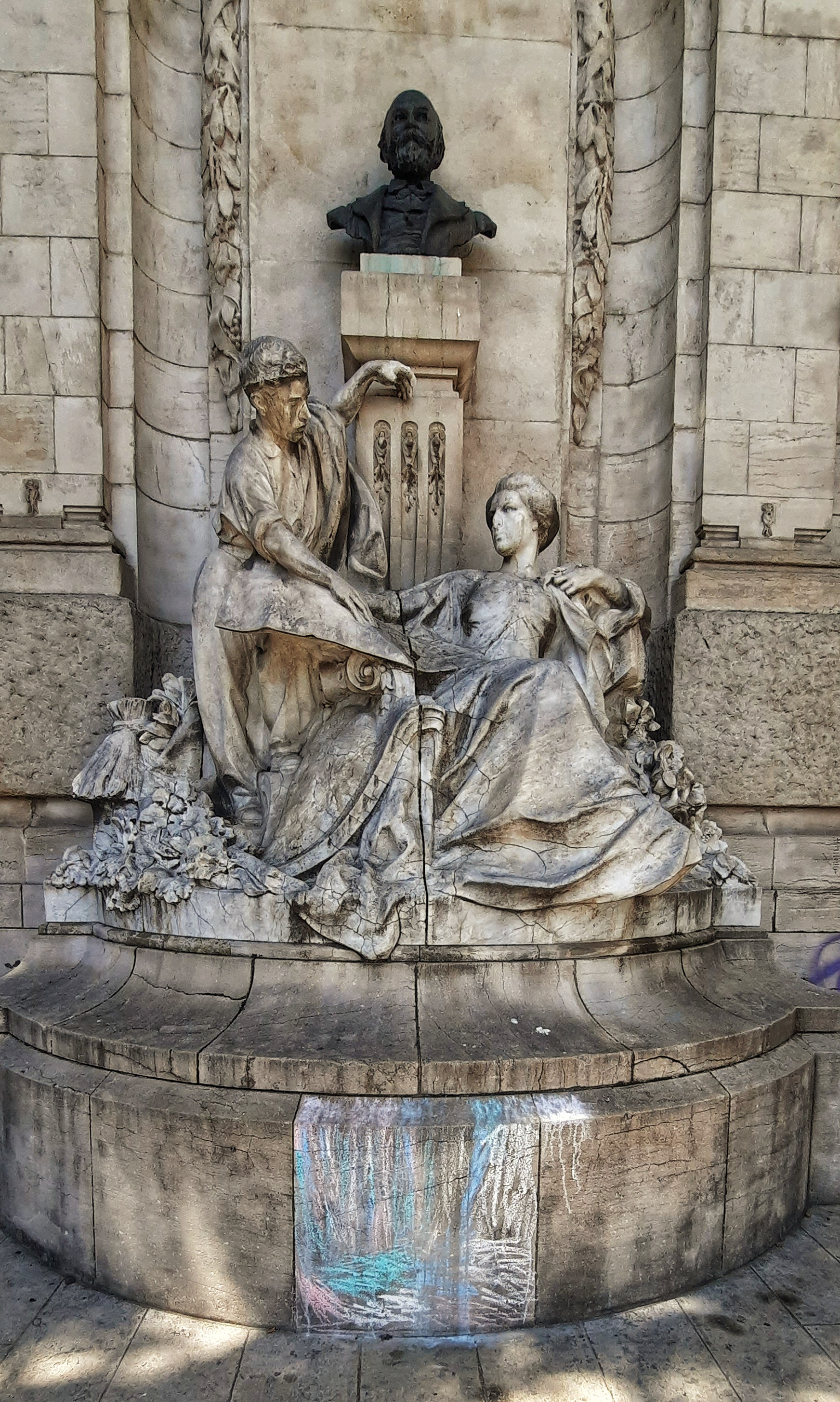Memorial to Antoine Gailleton, Lyon, France