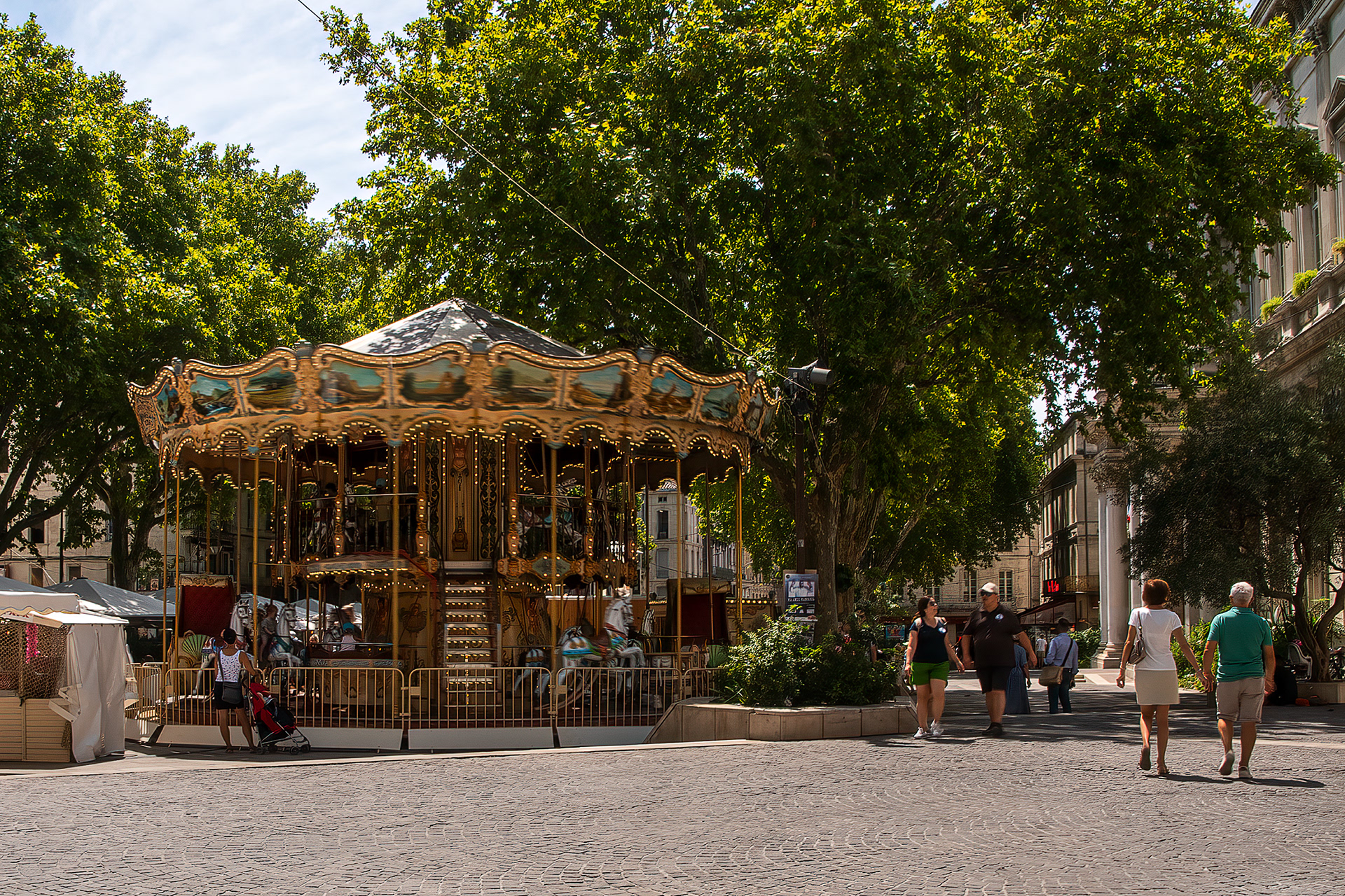 Merry-go-Around Avignon, France