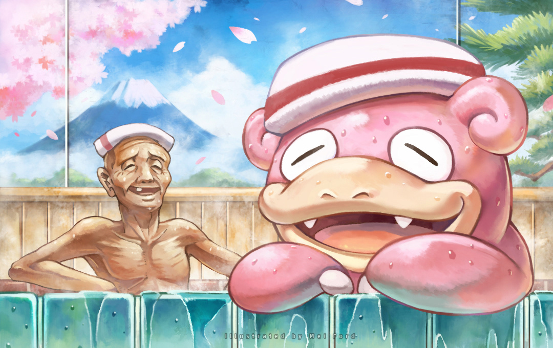 "温泉まったり日和" - Pokémon