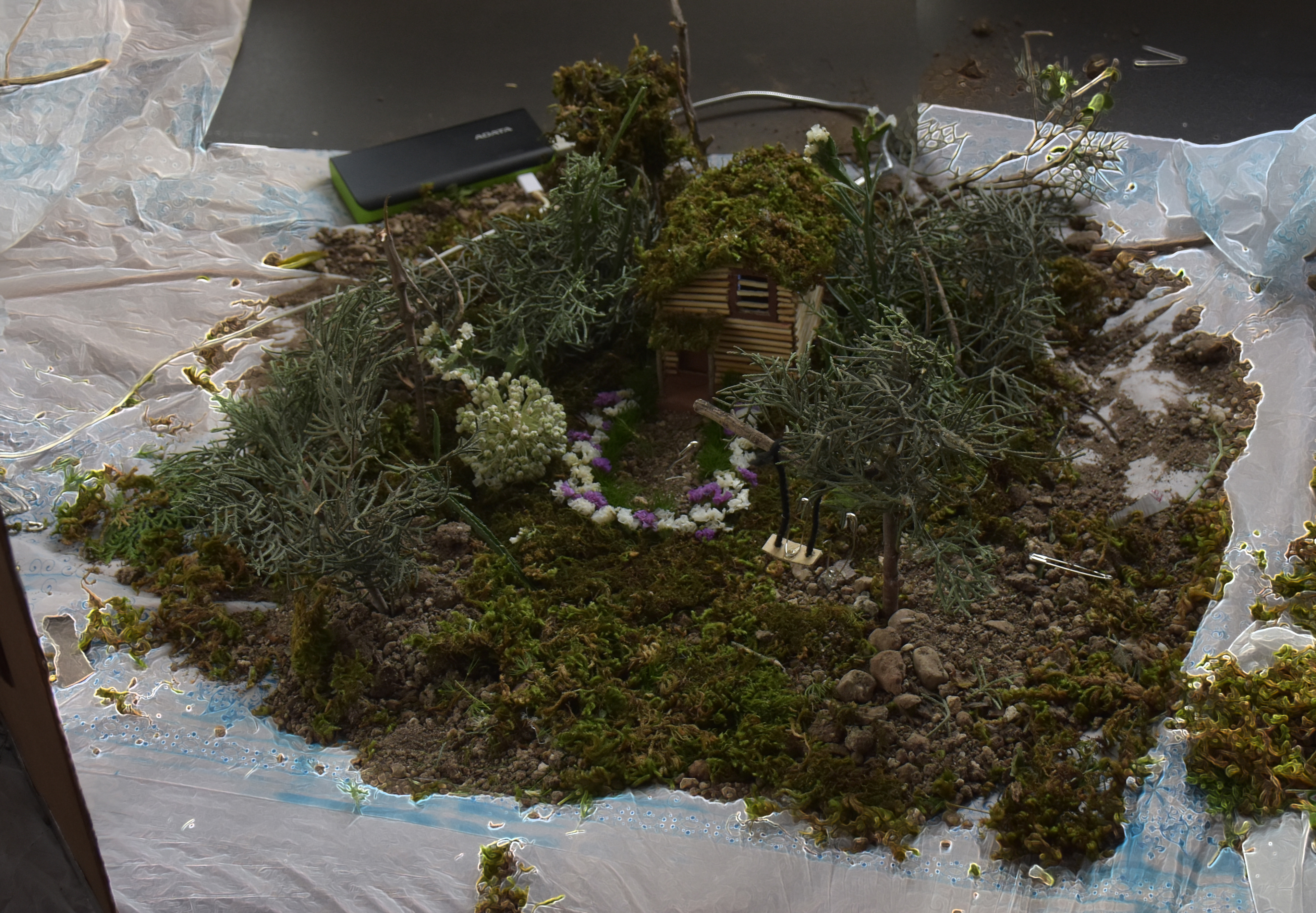behind the scenes of miniature project