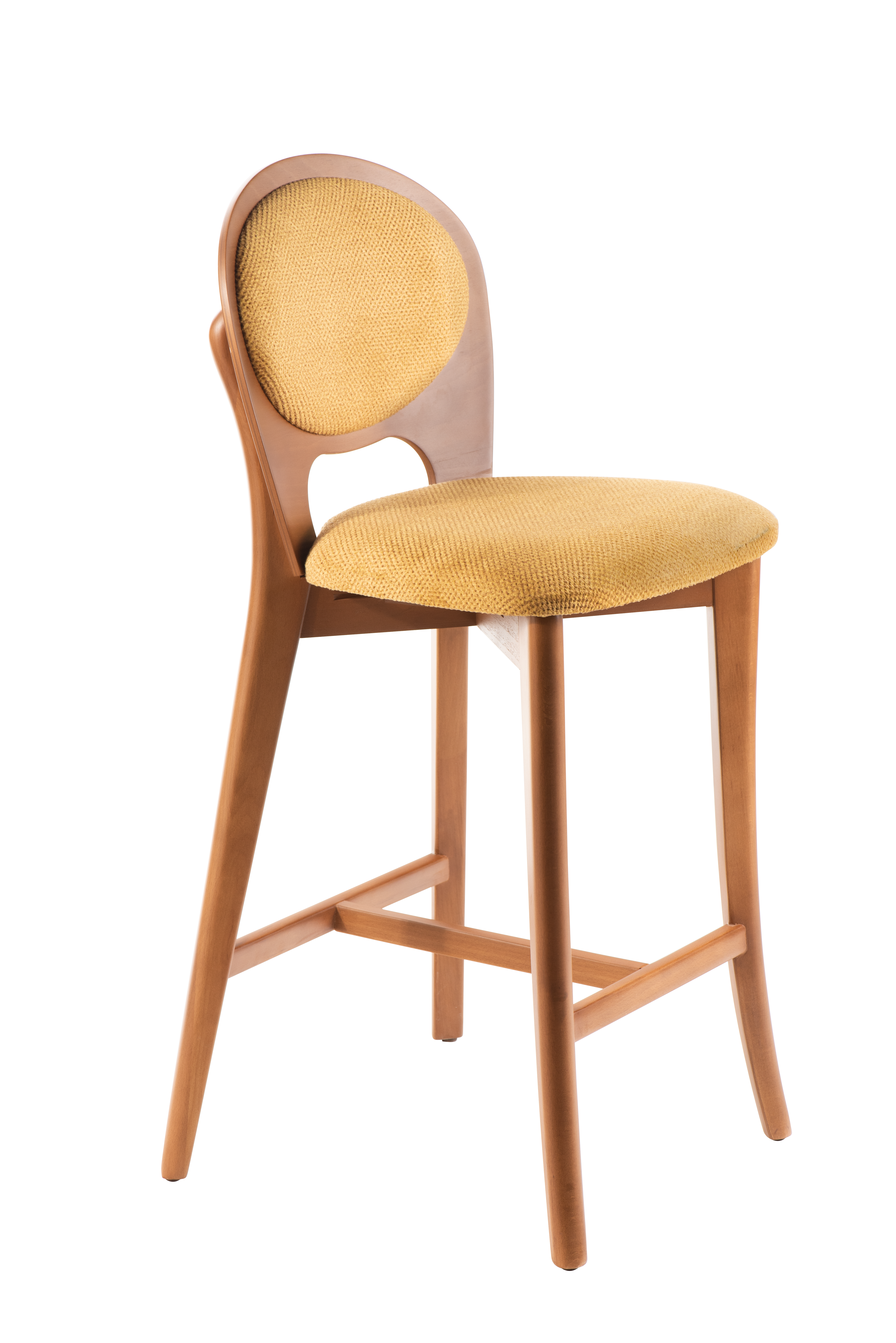 Counter chair photography with transparent background