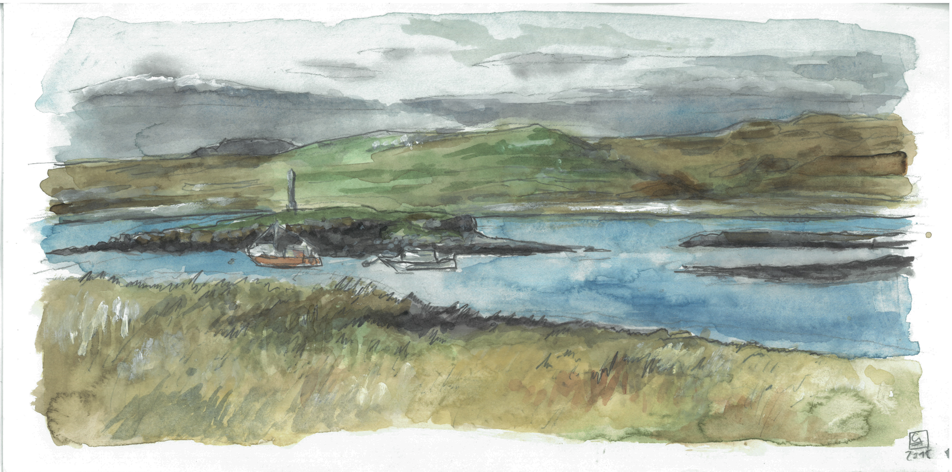 Segelboot (30x15)