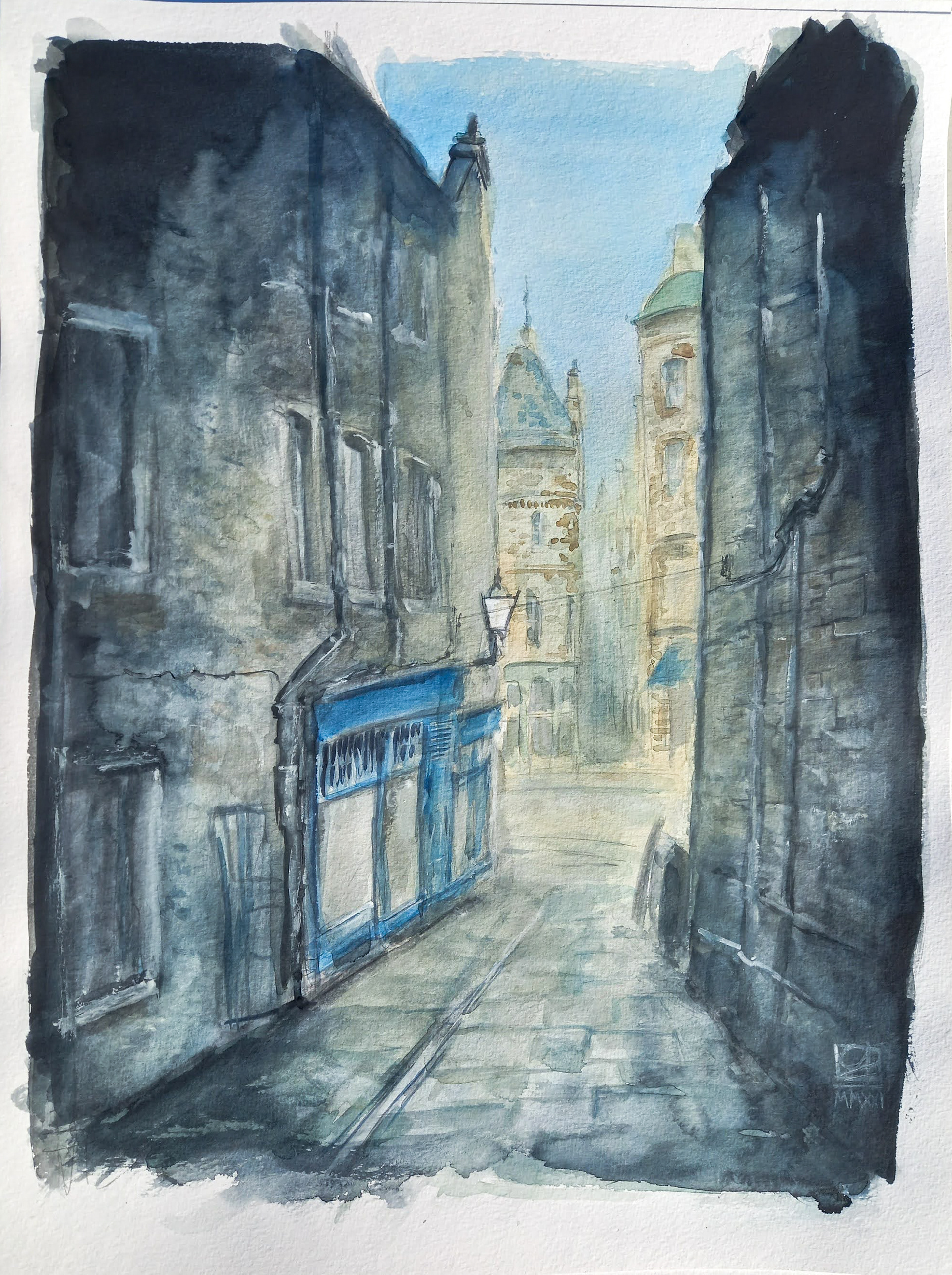 Fleshmarket Close (43x56)