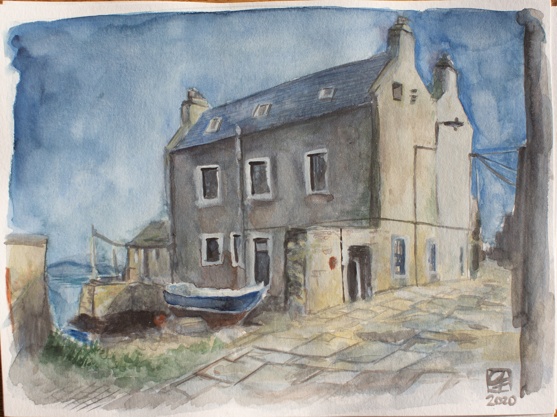 lerwick house (40x30)