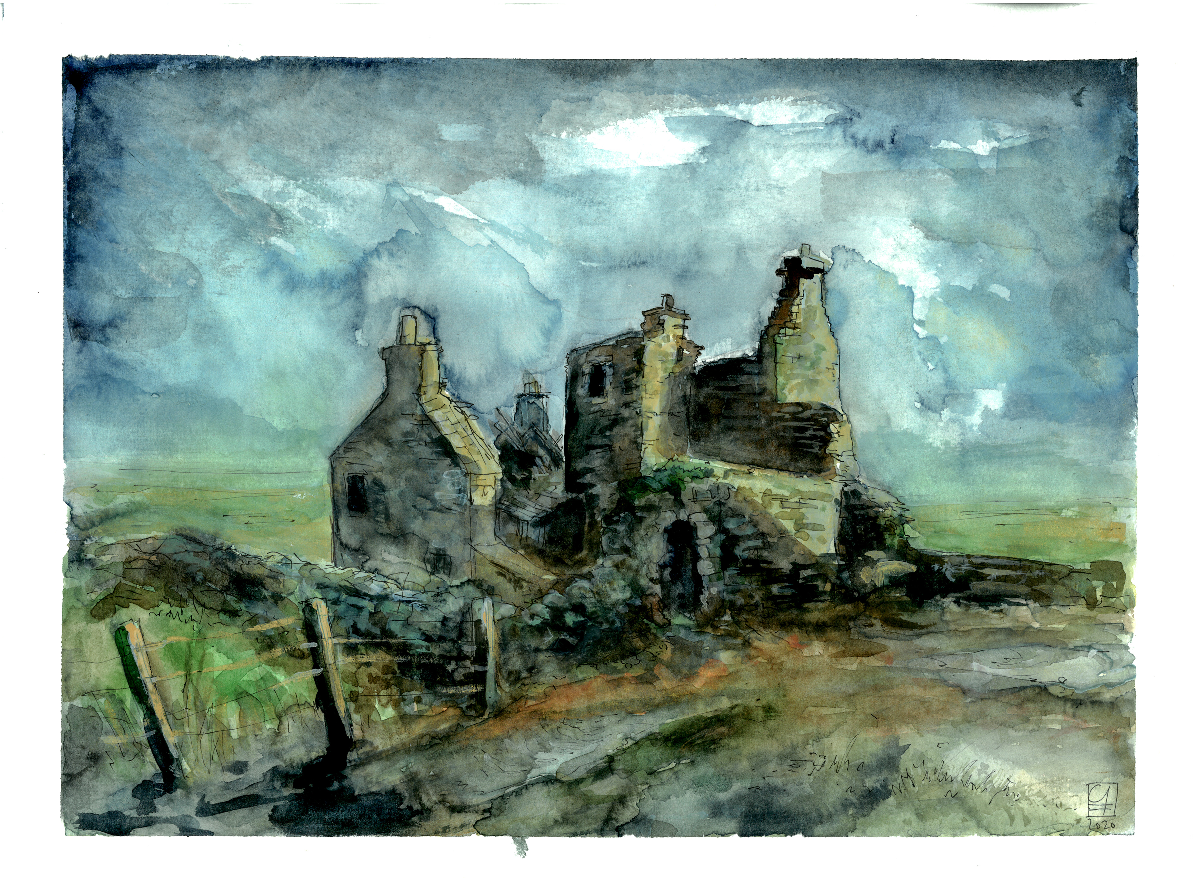 Brims Castle (40x30)
