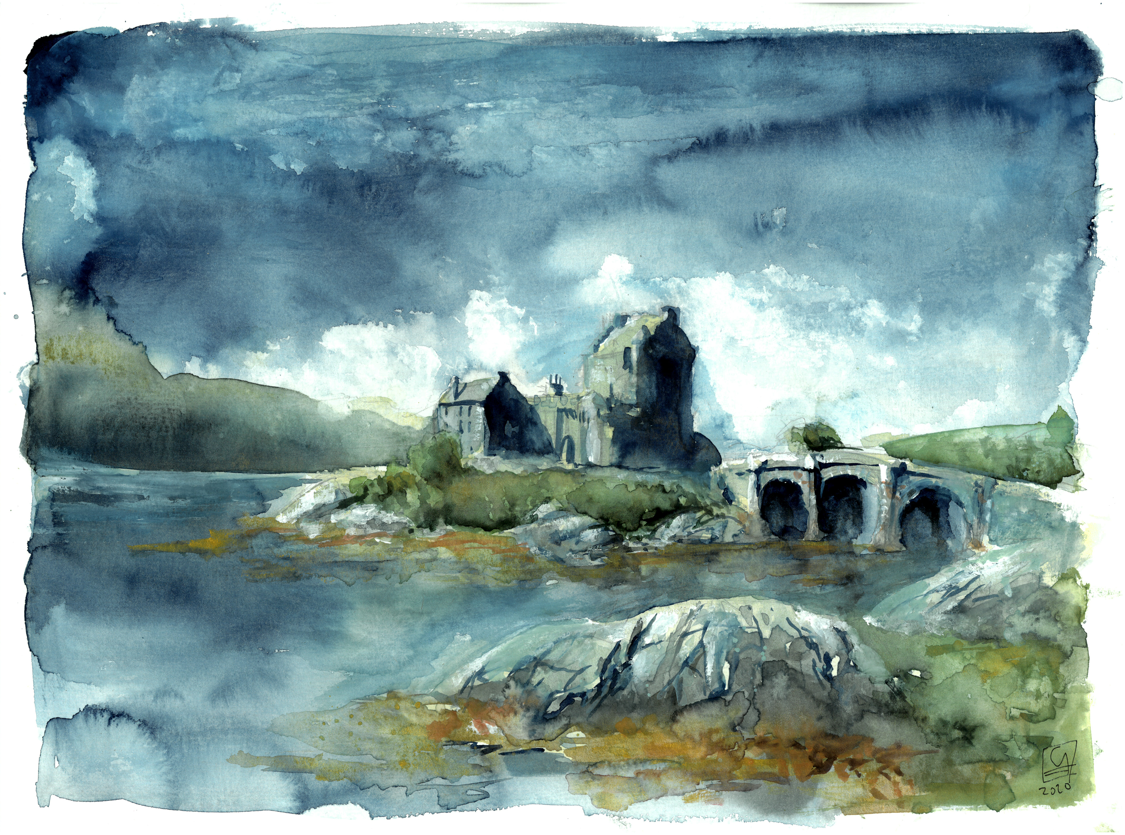 Eilean Donan Castle (40x30)