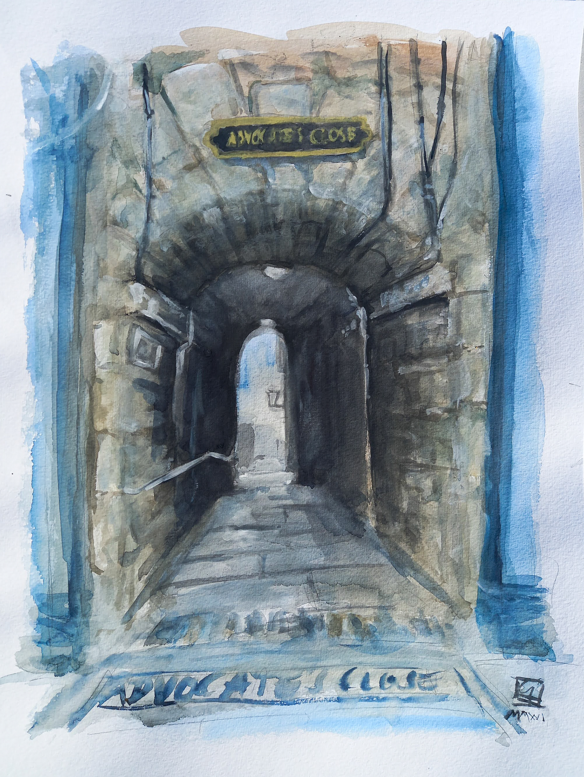 Advocate's Close (43x56)