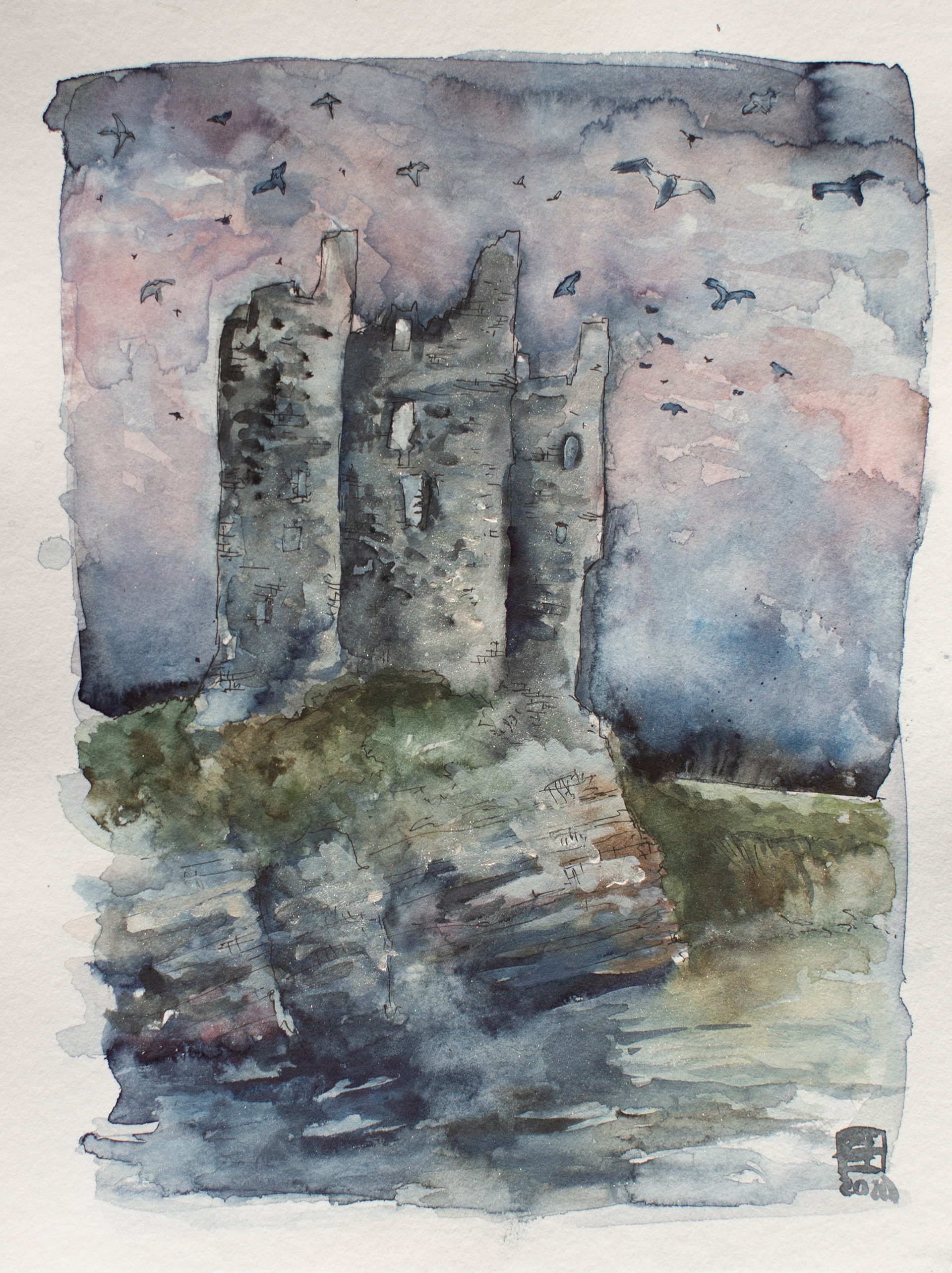 Keiss Castle (21x29)