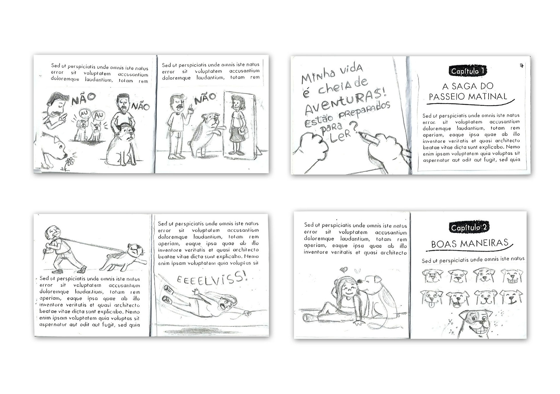 Mini mockup do livro