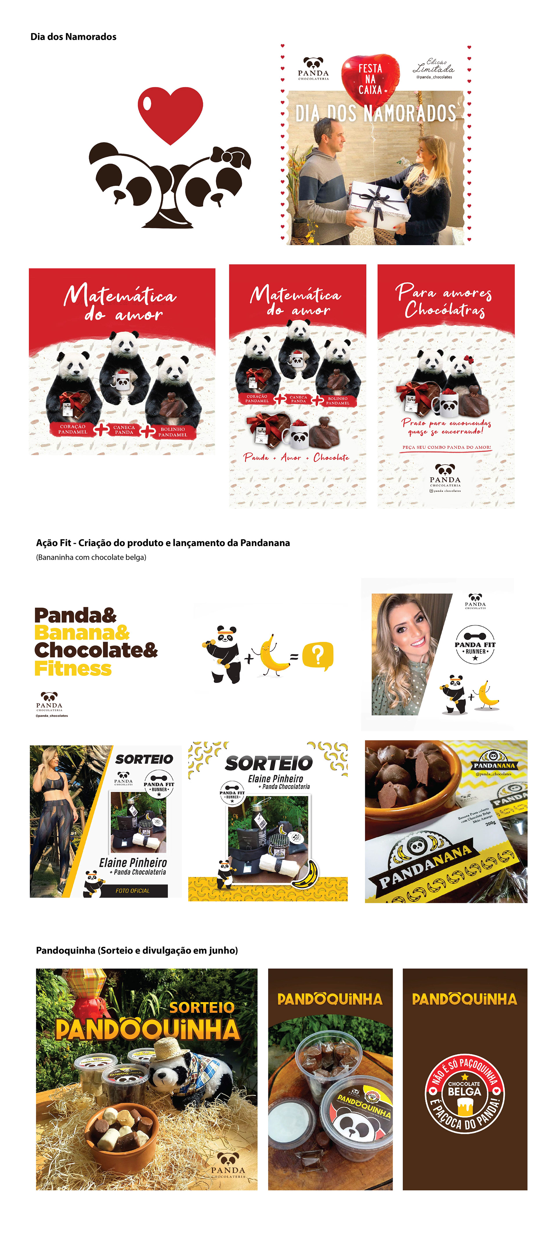 Dia dos Namorados, Sorteio Panda Fit e Pandoquinha