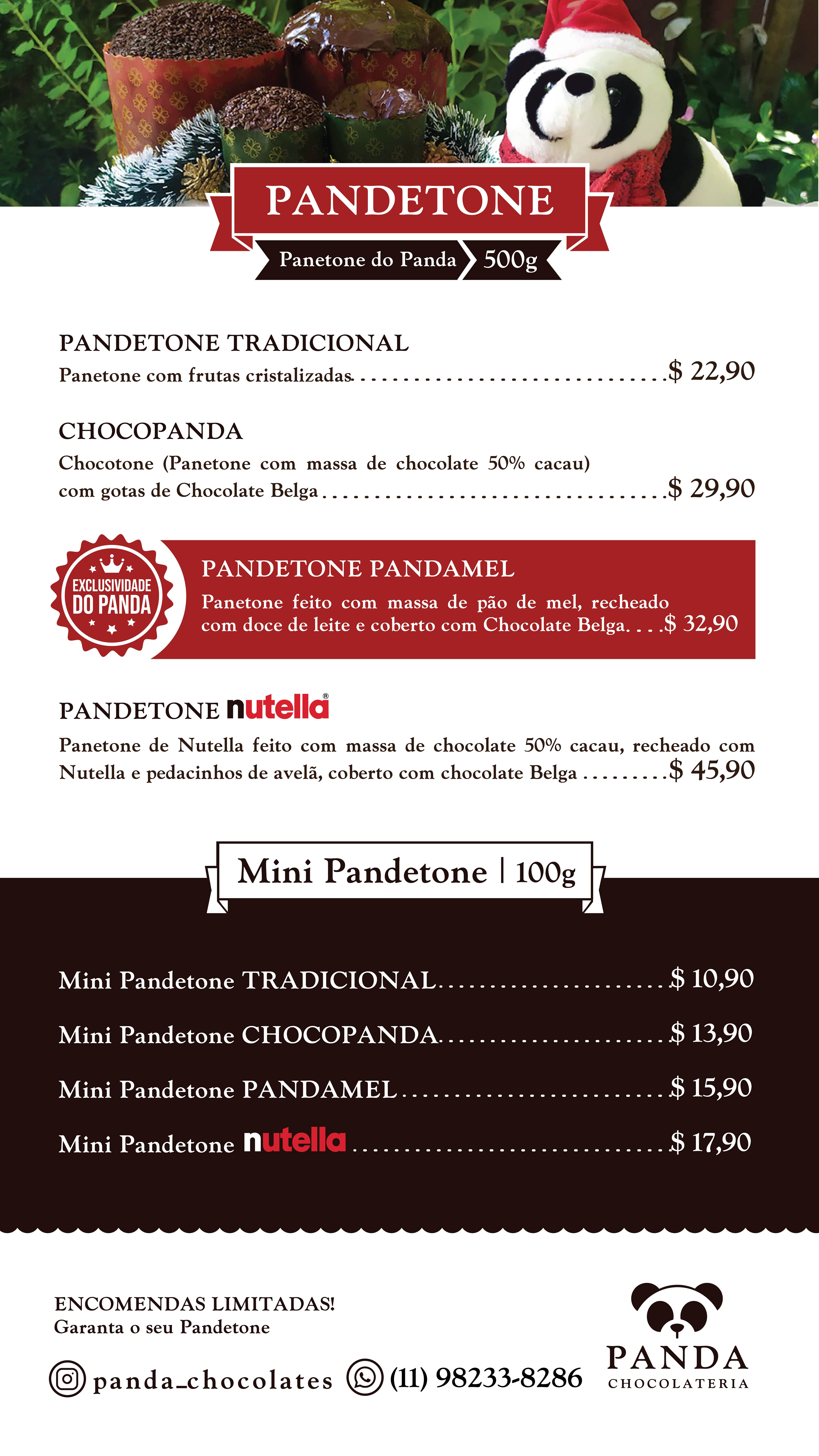 Cardápio de Natal