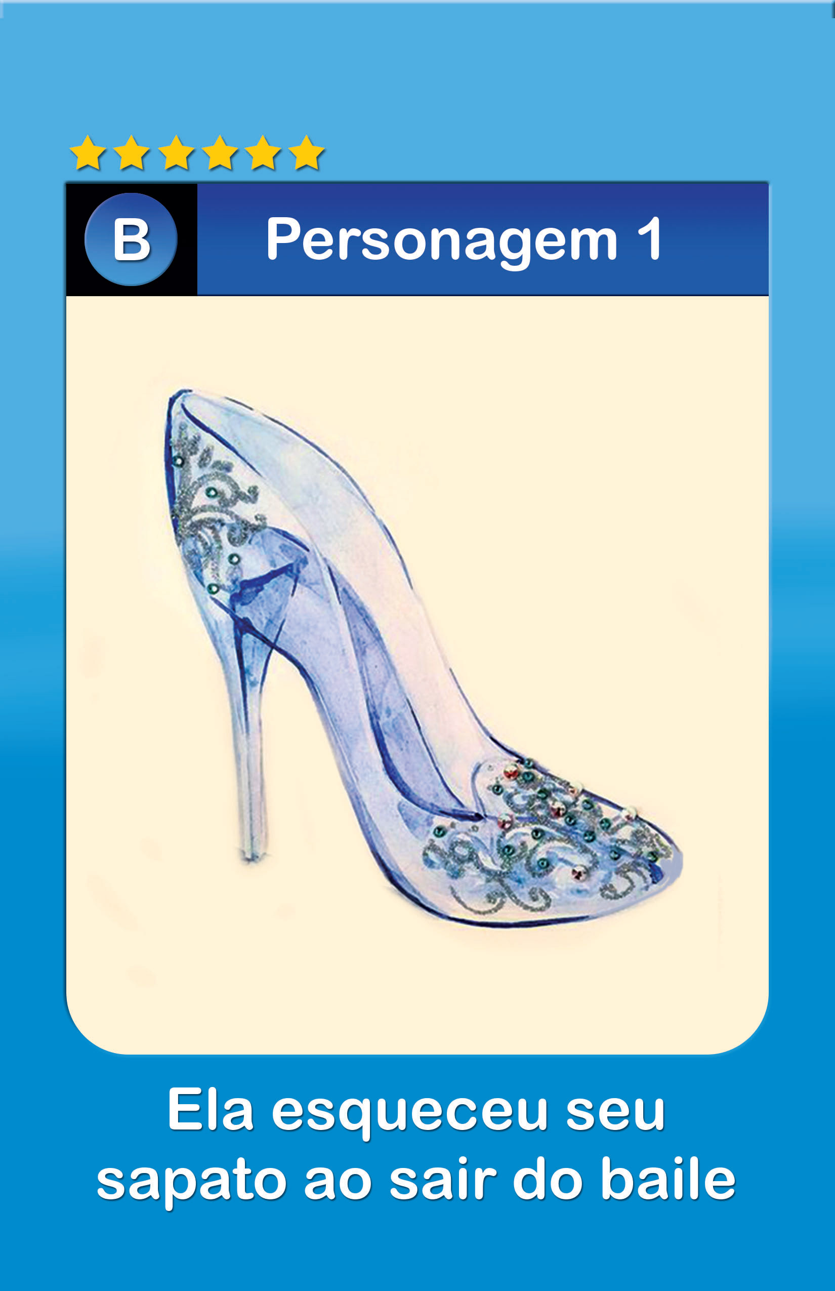 Card com infos (Cinderela)