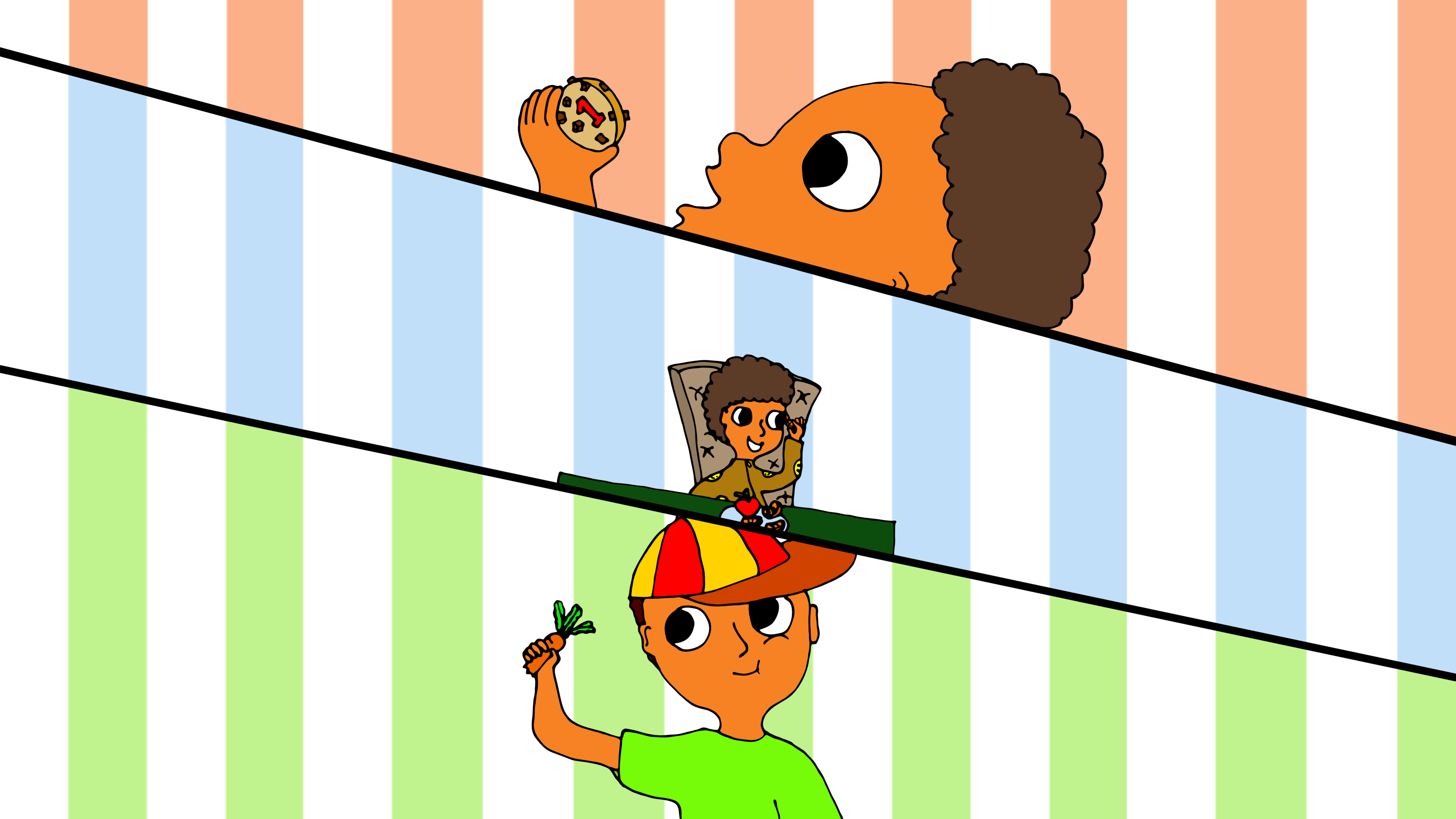 Line Art by Nia Bullock, Color and Optimization by Tyrone Bullock Jr, 2013