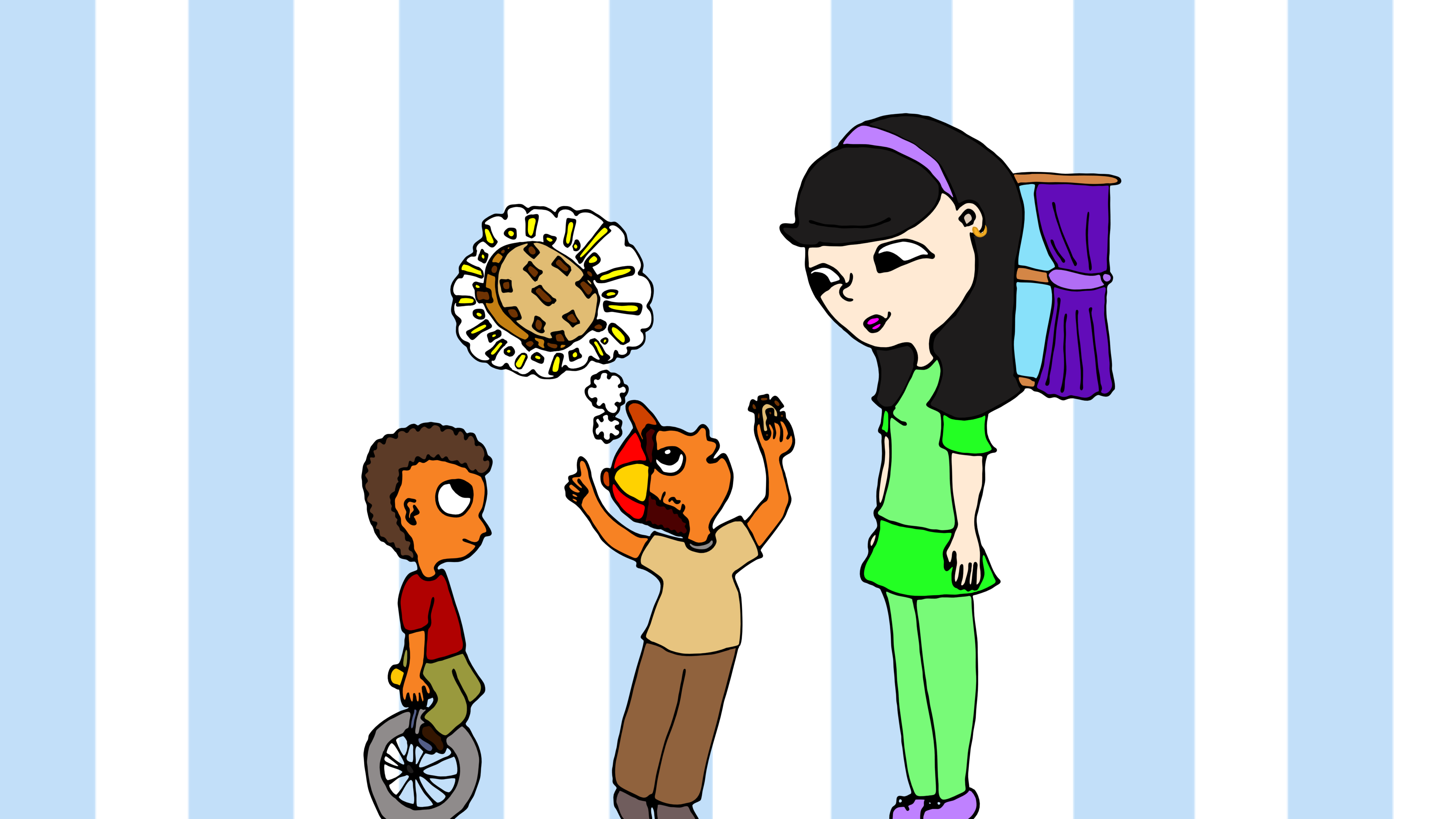 Line Art by Nia Bullock, Color and Formatting by Tyrone Bullock Jr, 2013