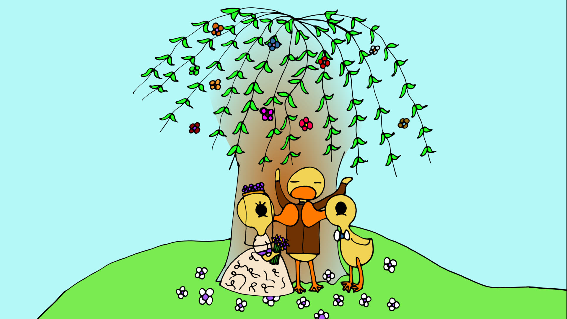 Line Art by Nia Bullock, Color and Optimization by Tyrone Bullock Jr, 2013