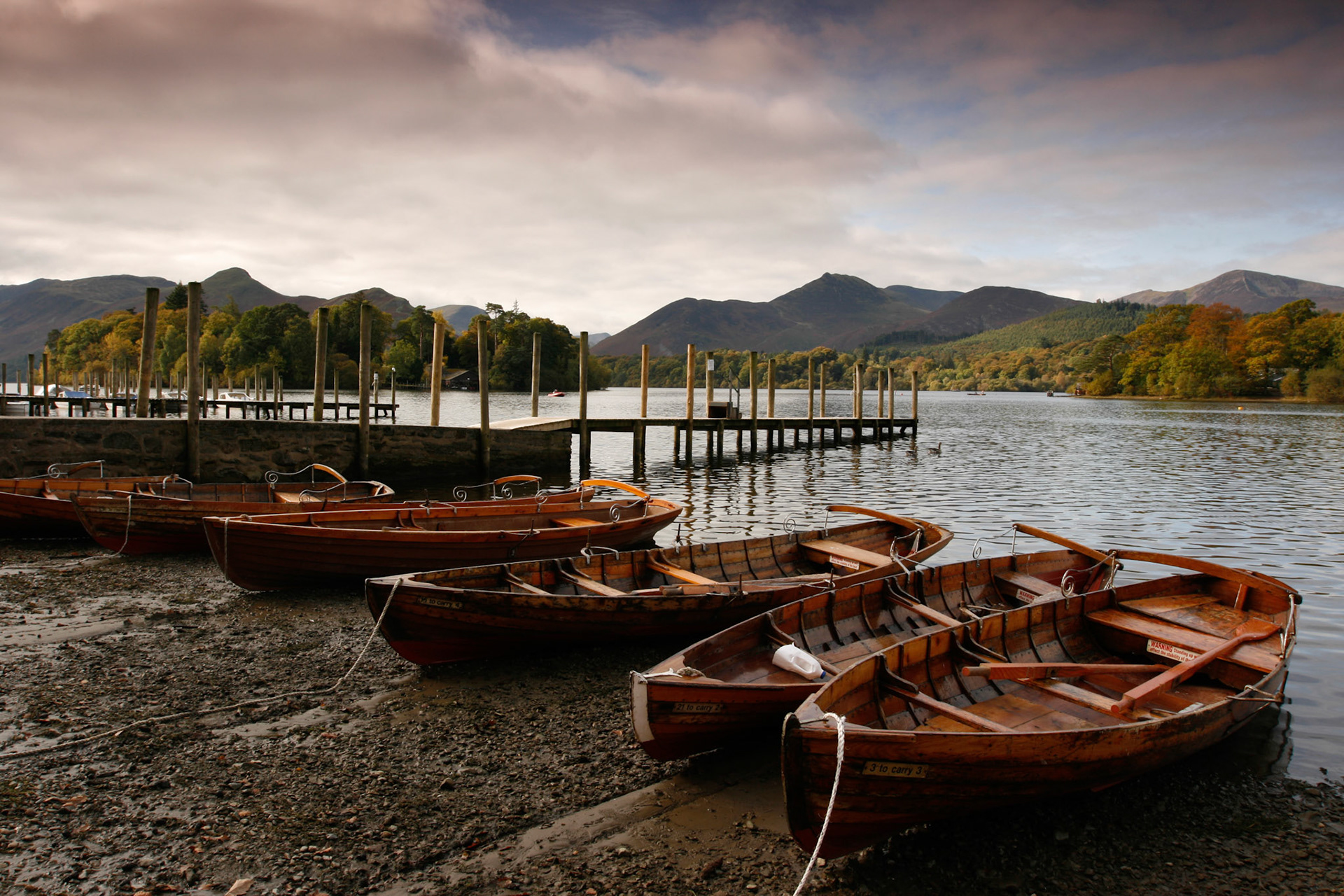 Skiffs at Derwentwater, 2010