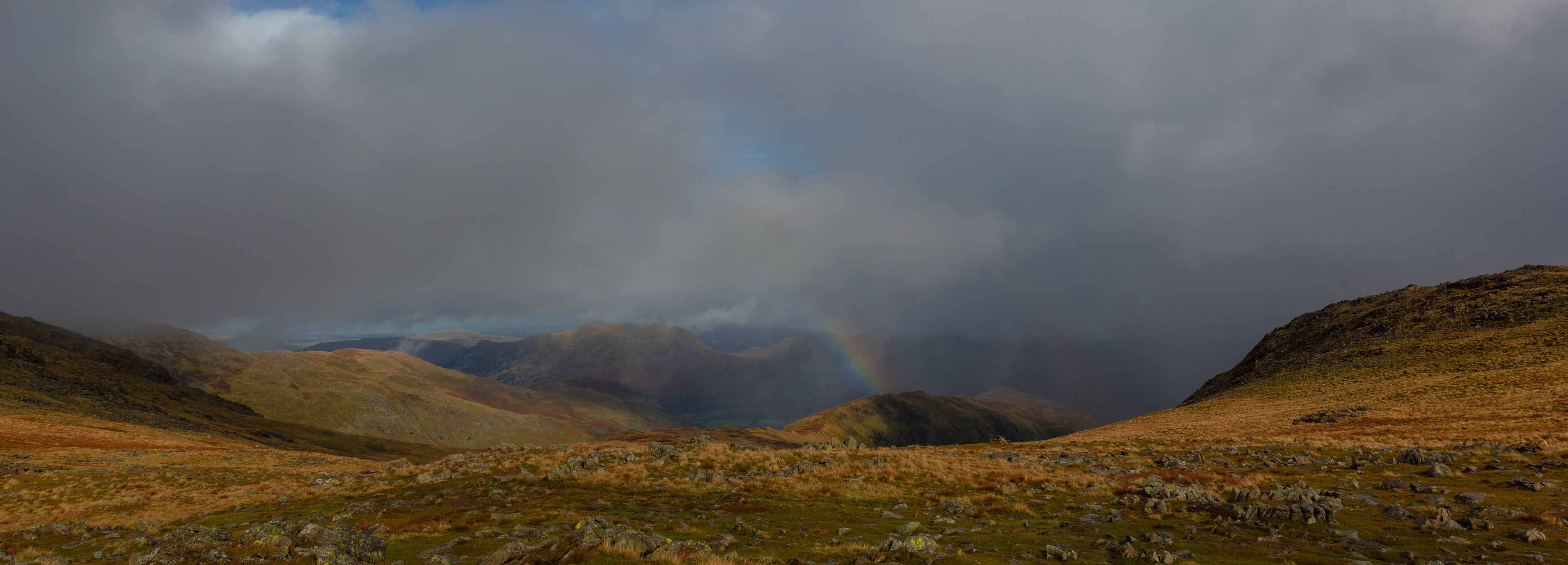 Dove Crag view towards Gavel Pike