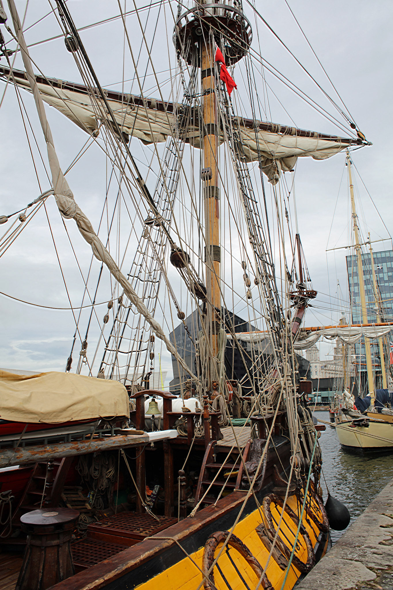 Tall ship rigging, 2017