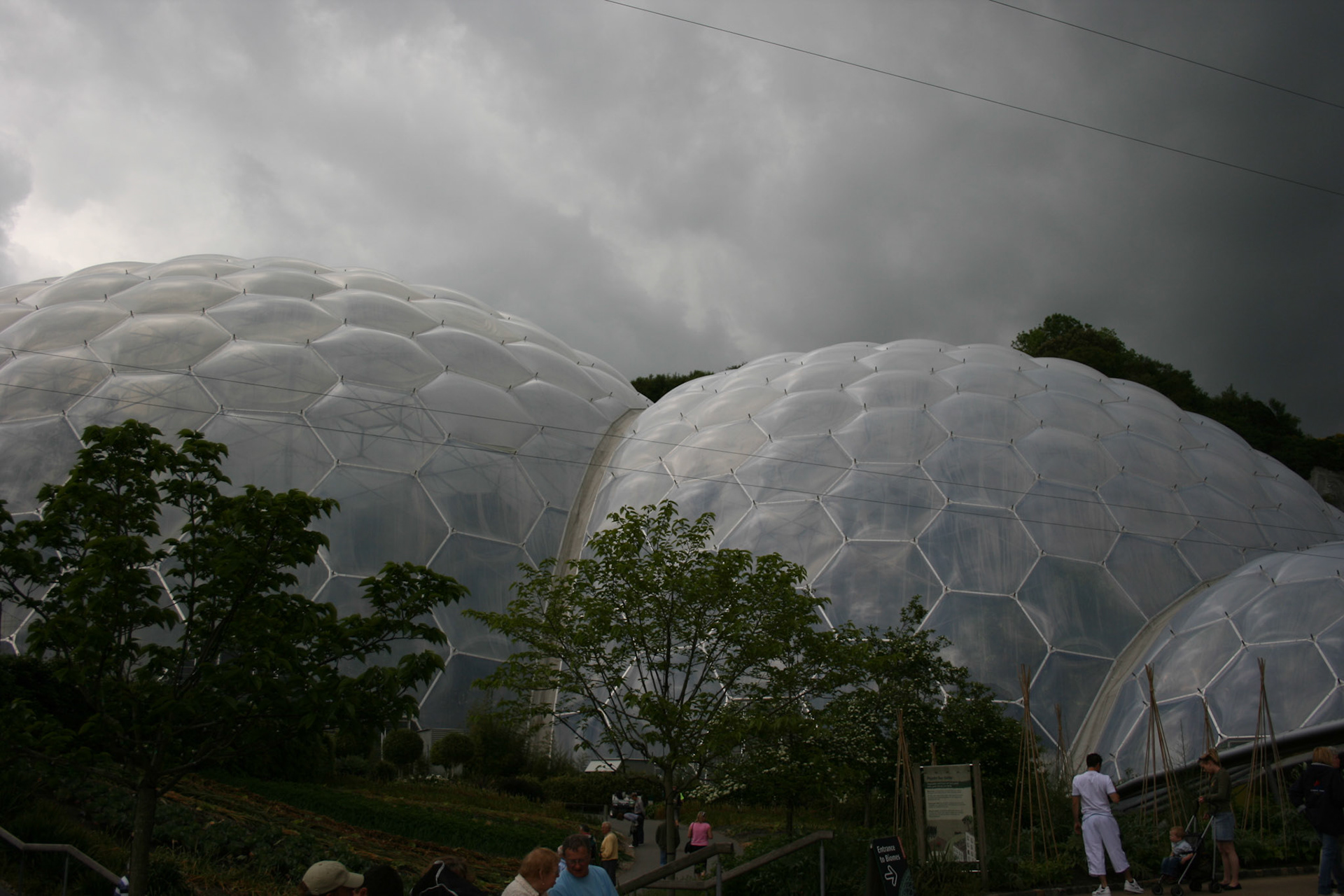 Eden Project biomes, 2007