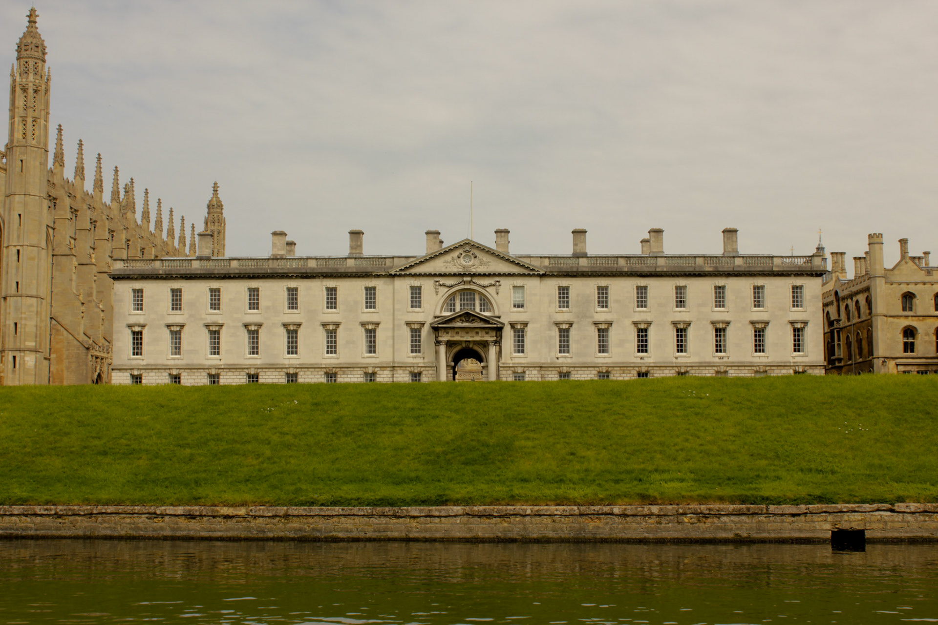 Kings College, Cambridge from the river, 2012