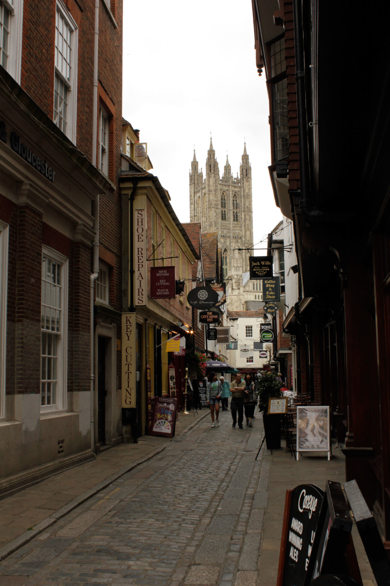 View of the cathedral from the streets, 2011