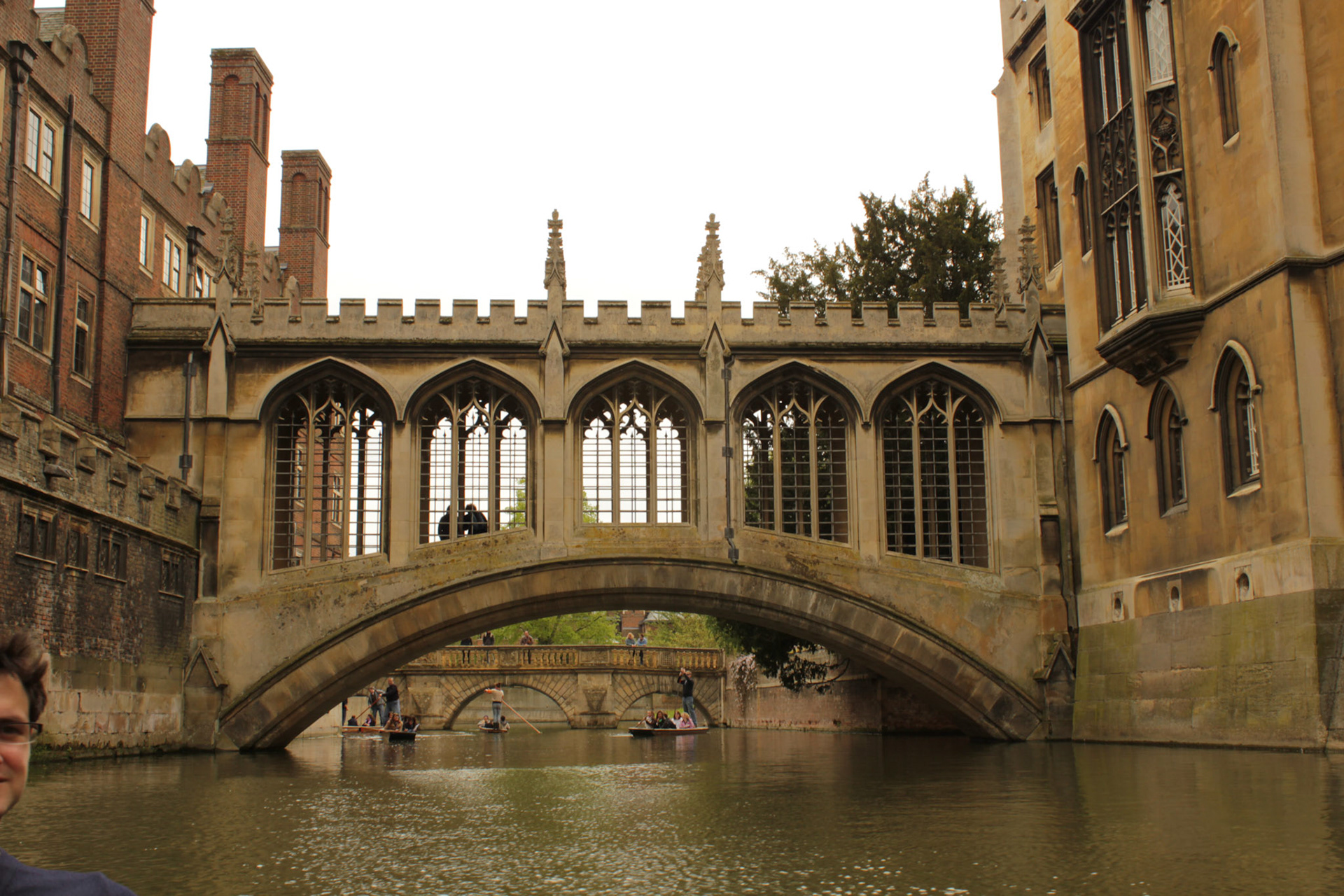 Punting on the River Cam, 2012