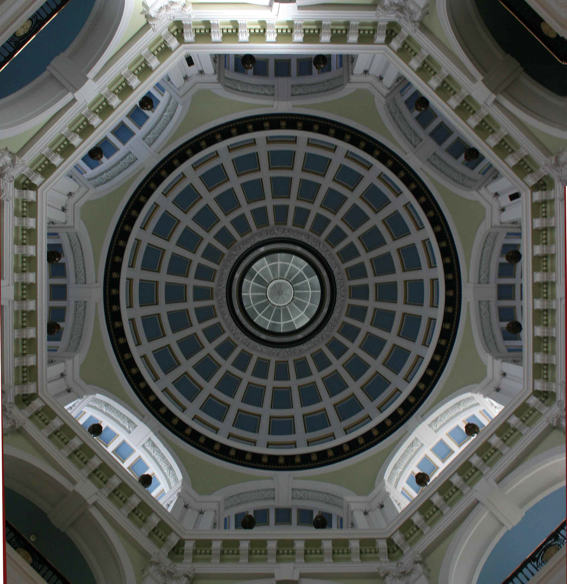 Inside the Port of Liverpool Building Dome, 2009