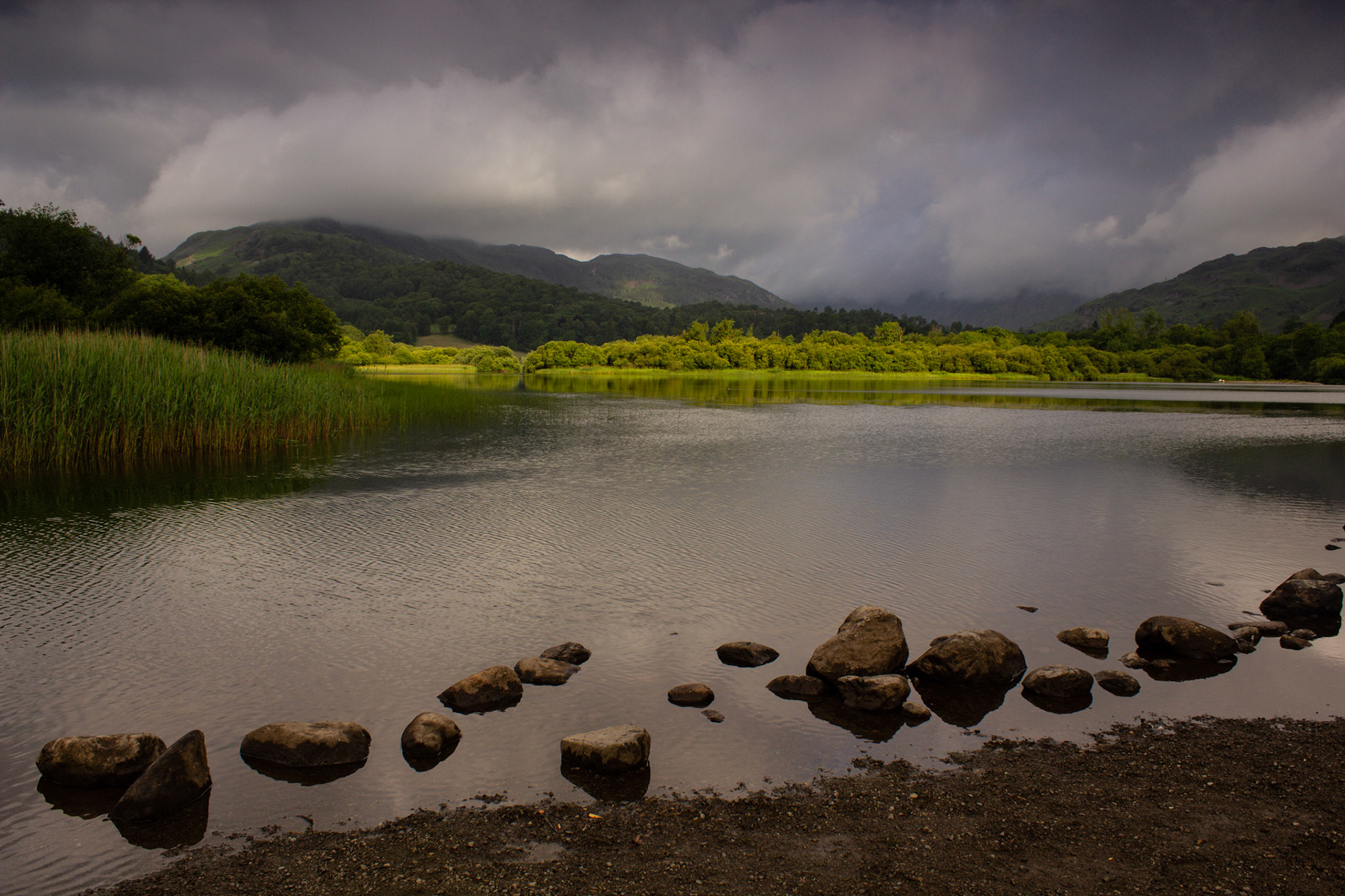 Sunlight over Brathay, 2015