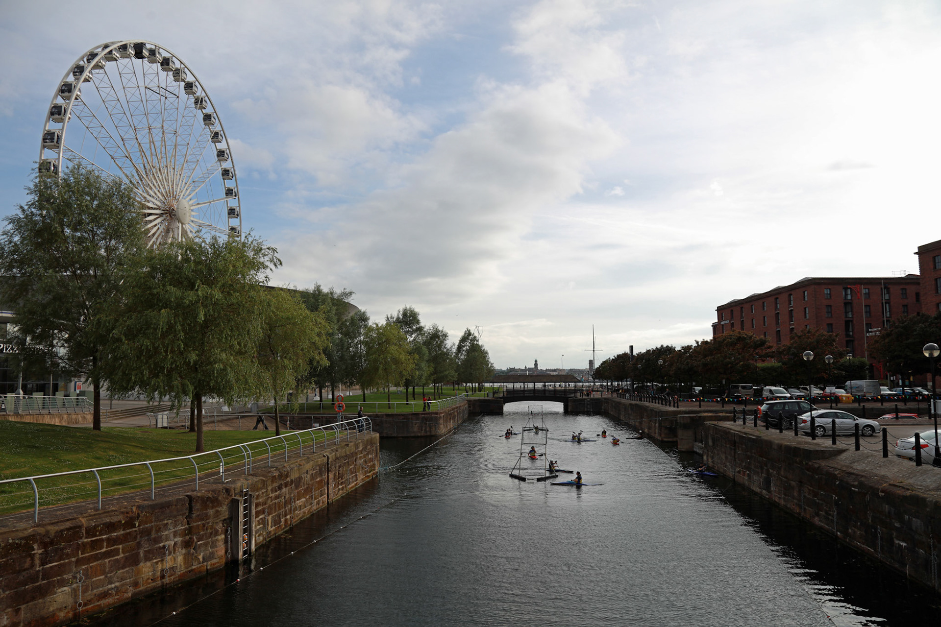Water Polo at the Albert Dock complex, 2017