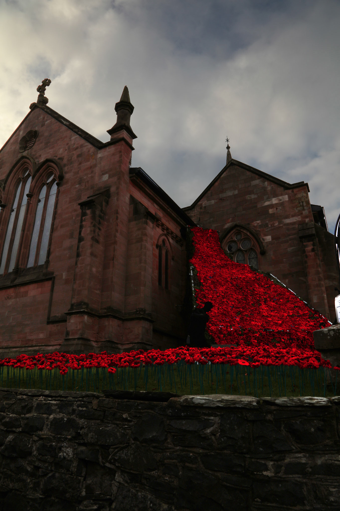 St John's Keswick Remembrance Day installation 2018
