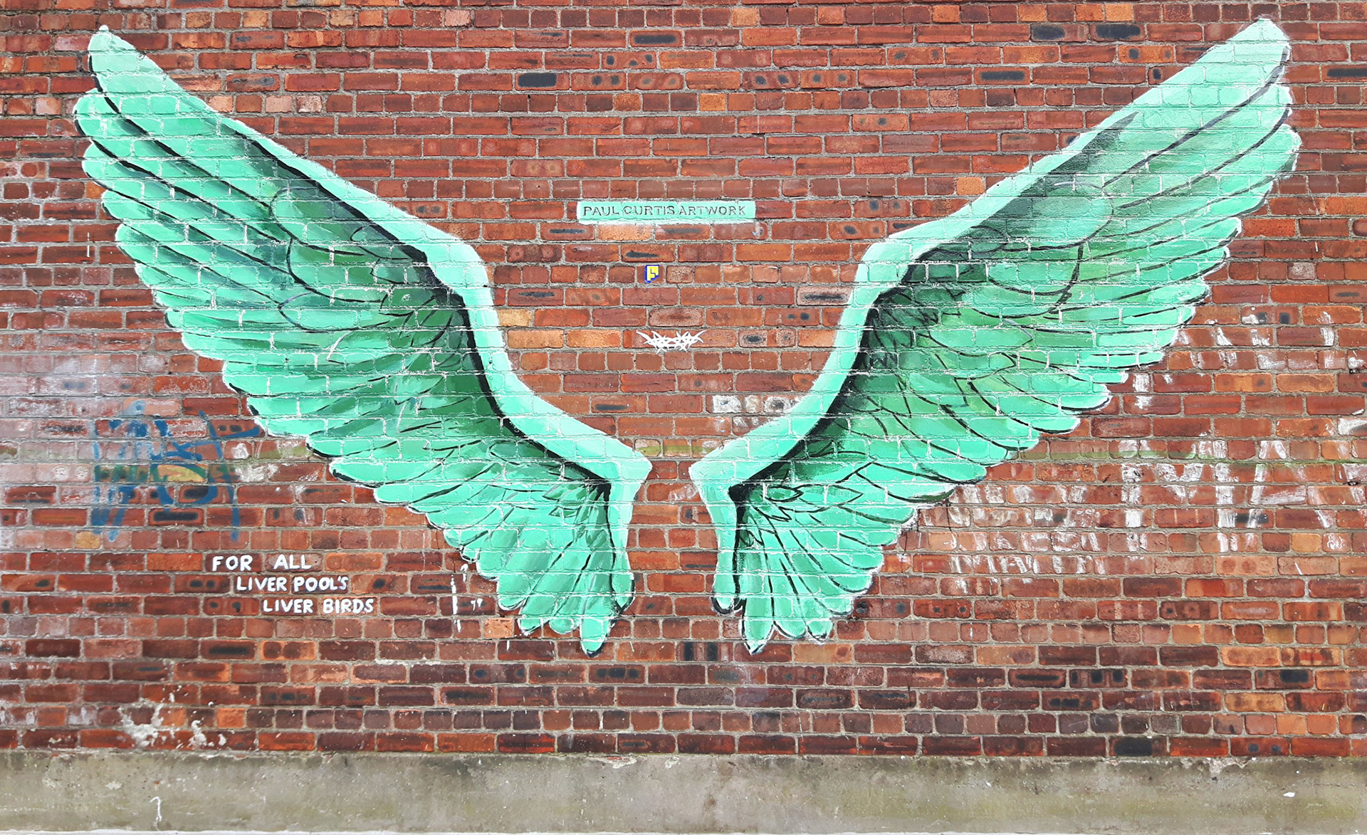 Scouse wings, Baltic Triangle, 2017