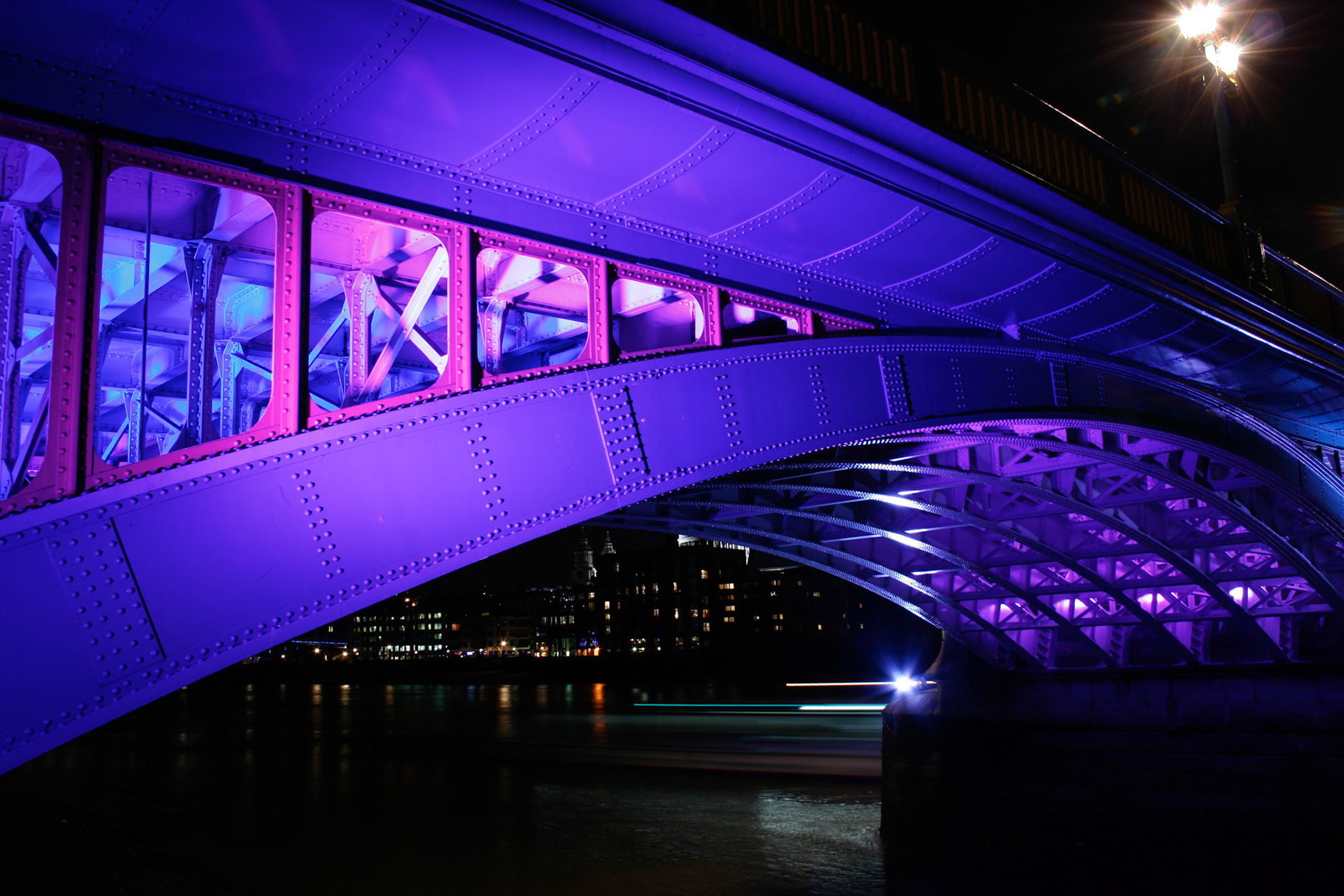 Southwark Bridge detail, 2013
