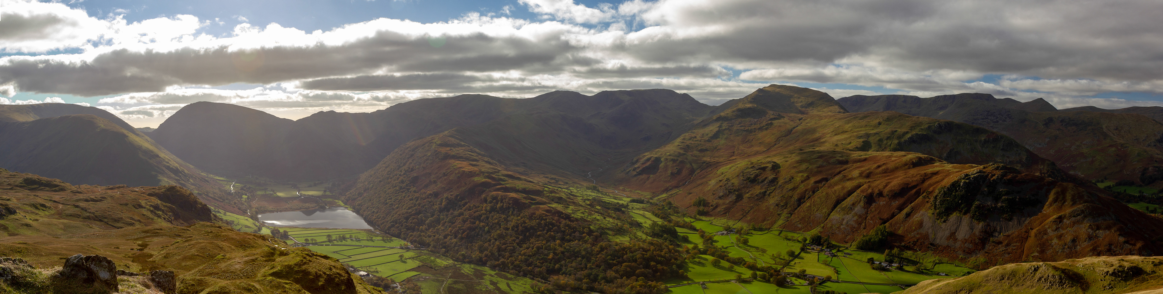 Brotherswater from Brock Crags