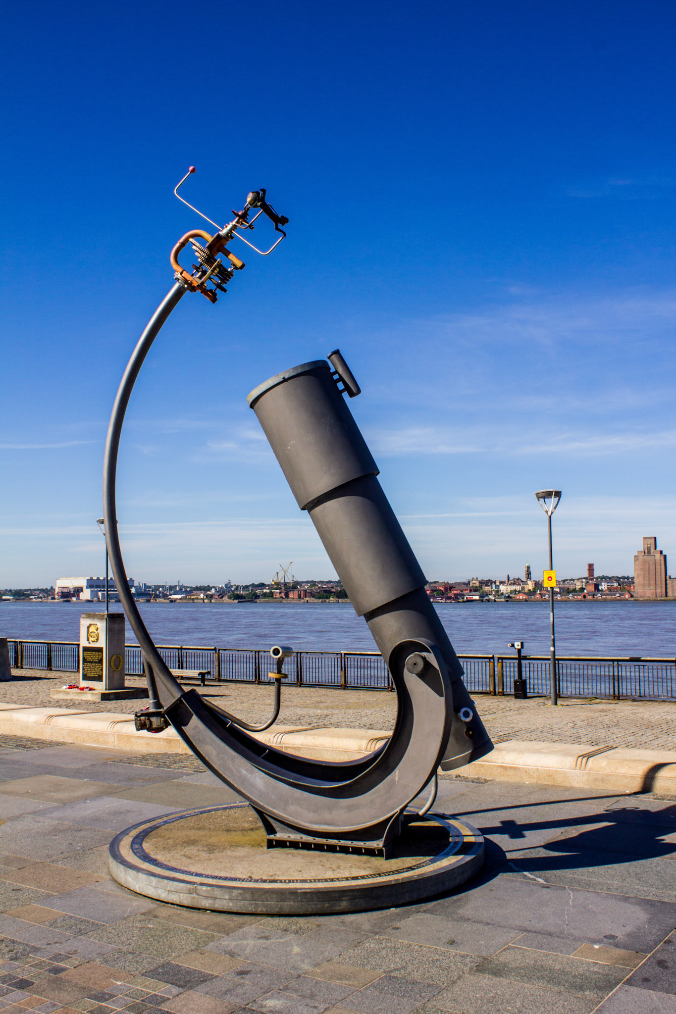 Heaven & Earth telescope, Pier Head, 2018