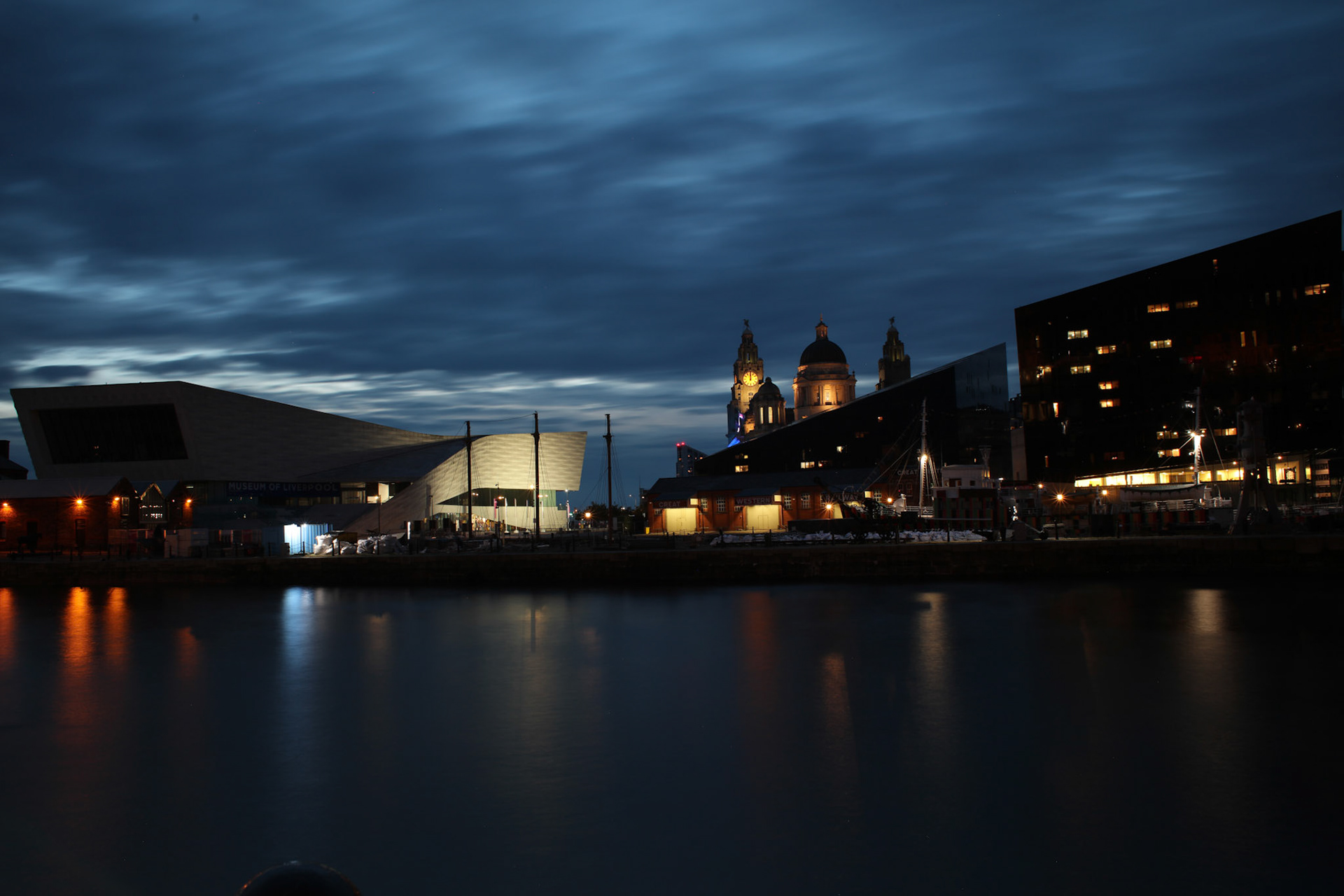 Pier Head at dusk, 2017