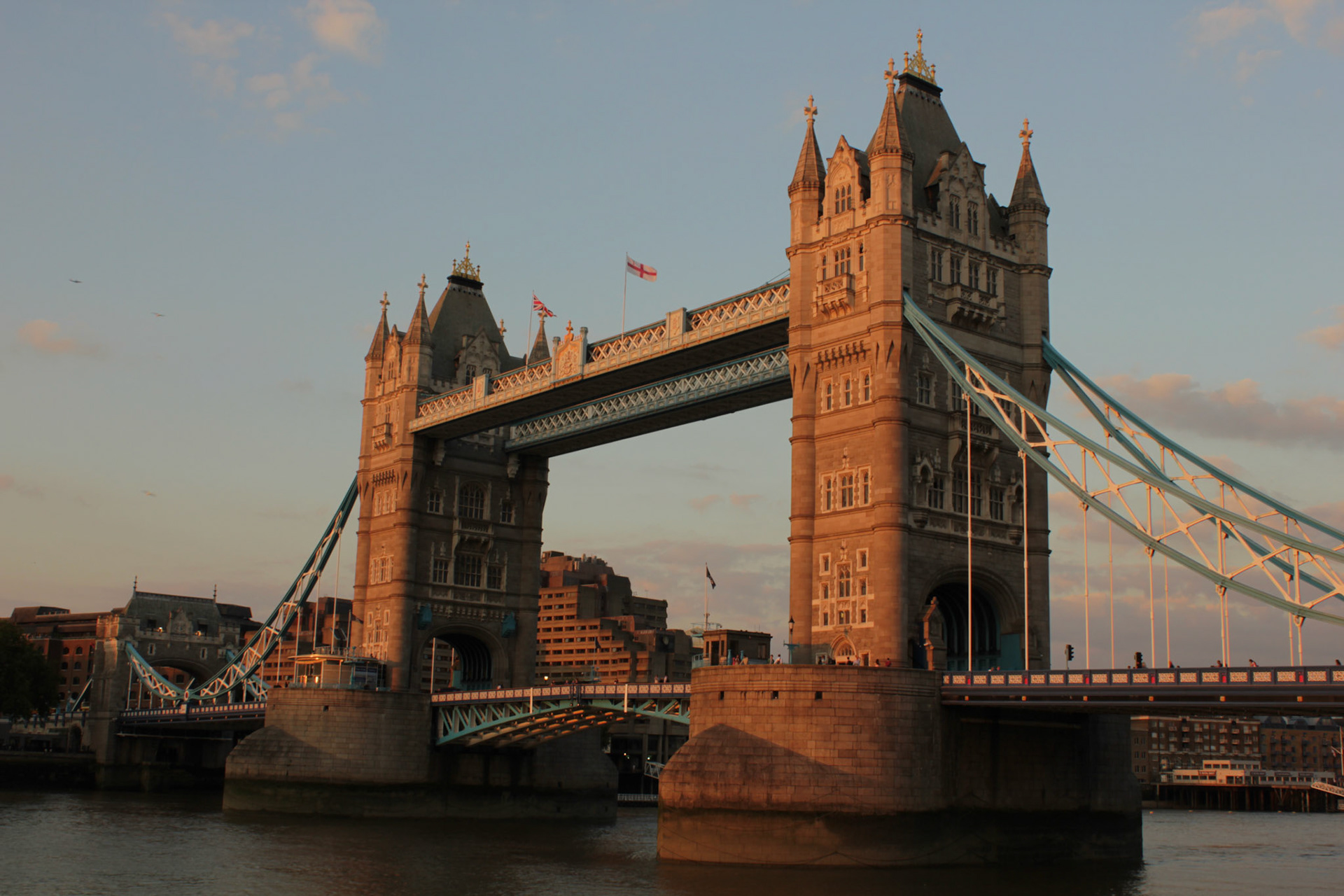 Tower Bridge summer evening, 2014