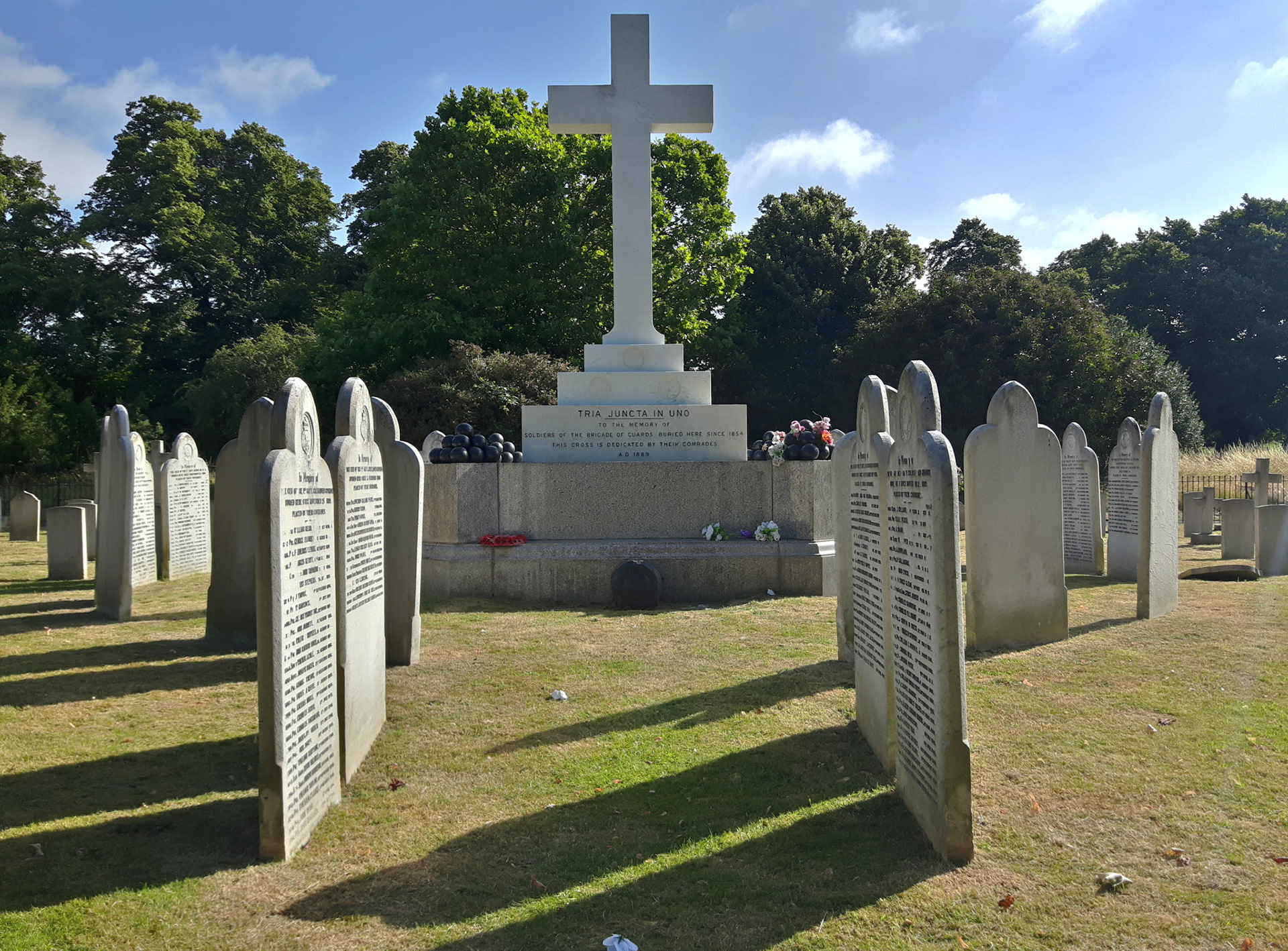 Brompton Cemetery, Brigade of Guards memorial, 2016