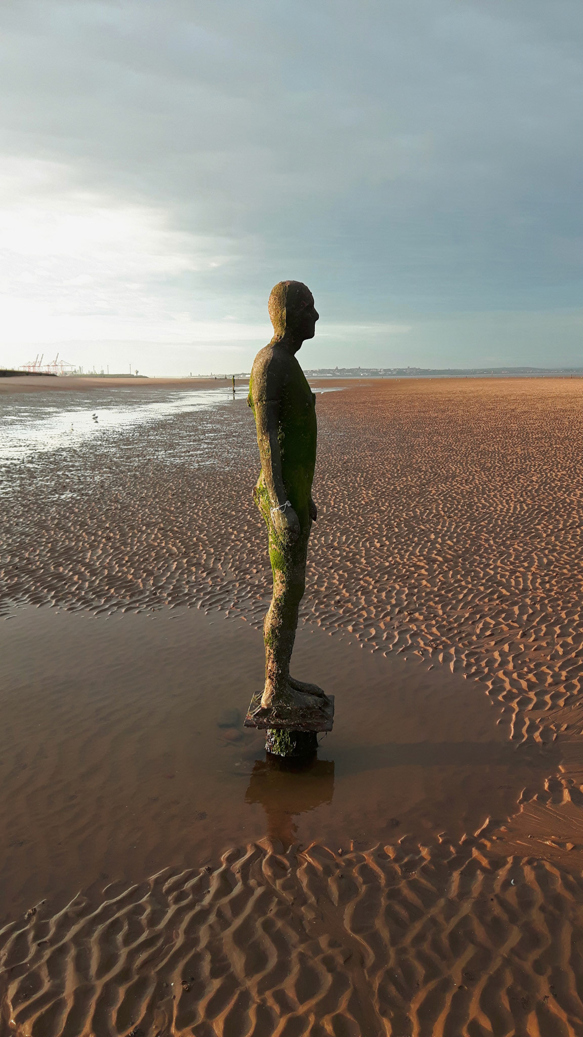 Gormley's Another Place, Crosby Beach,  2016