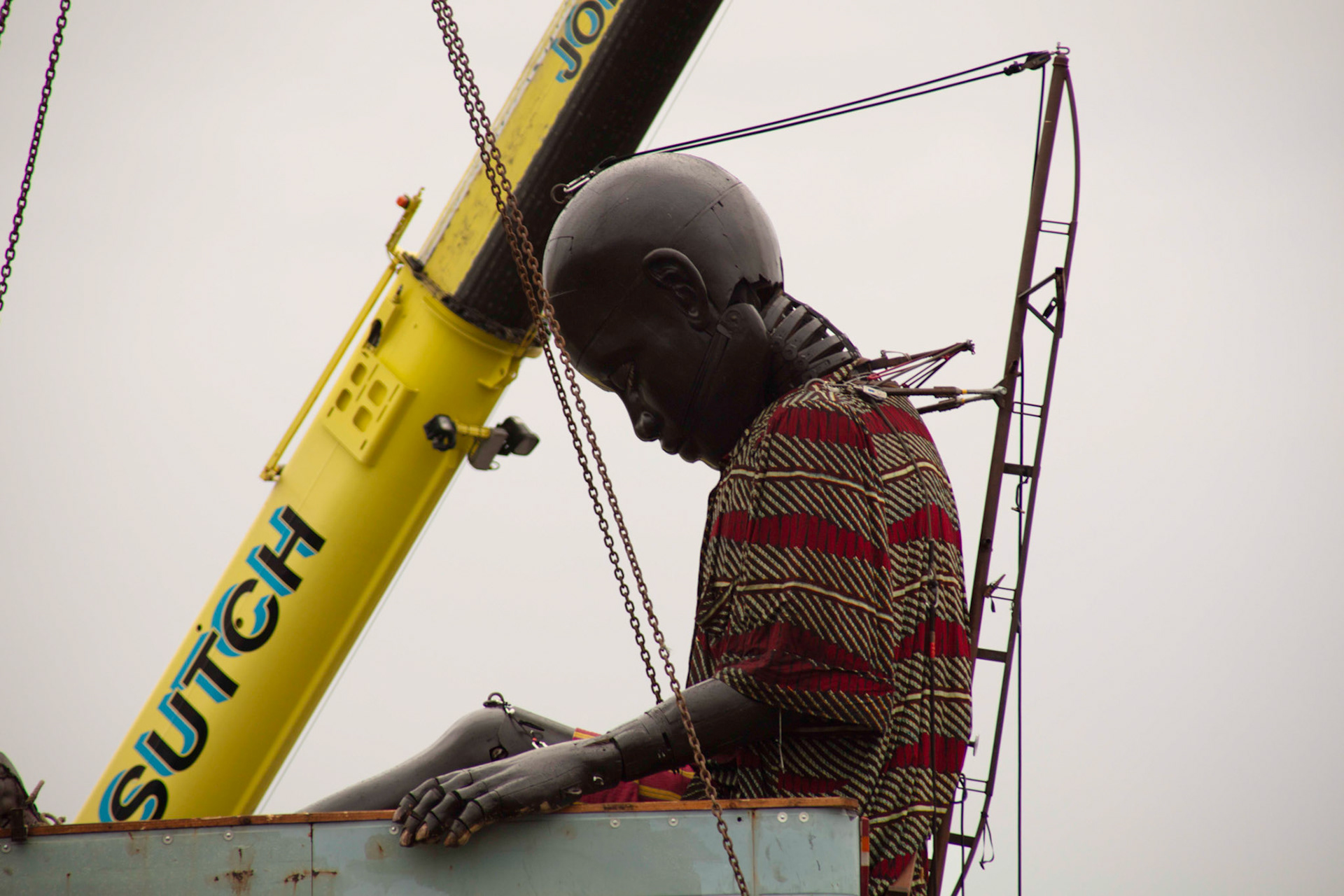 Sleeping boy giant, 2018
