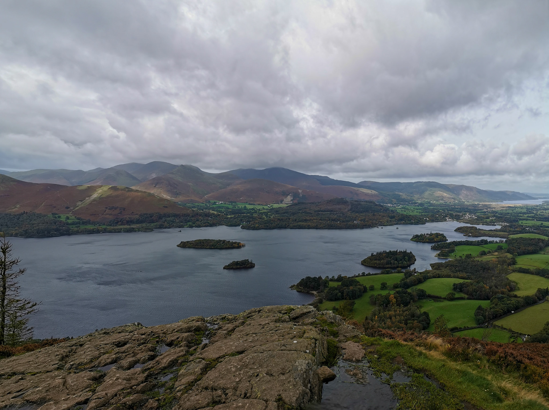 Derwentwater from Bleaberry Fell