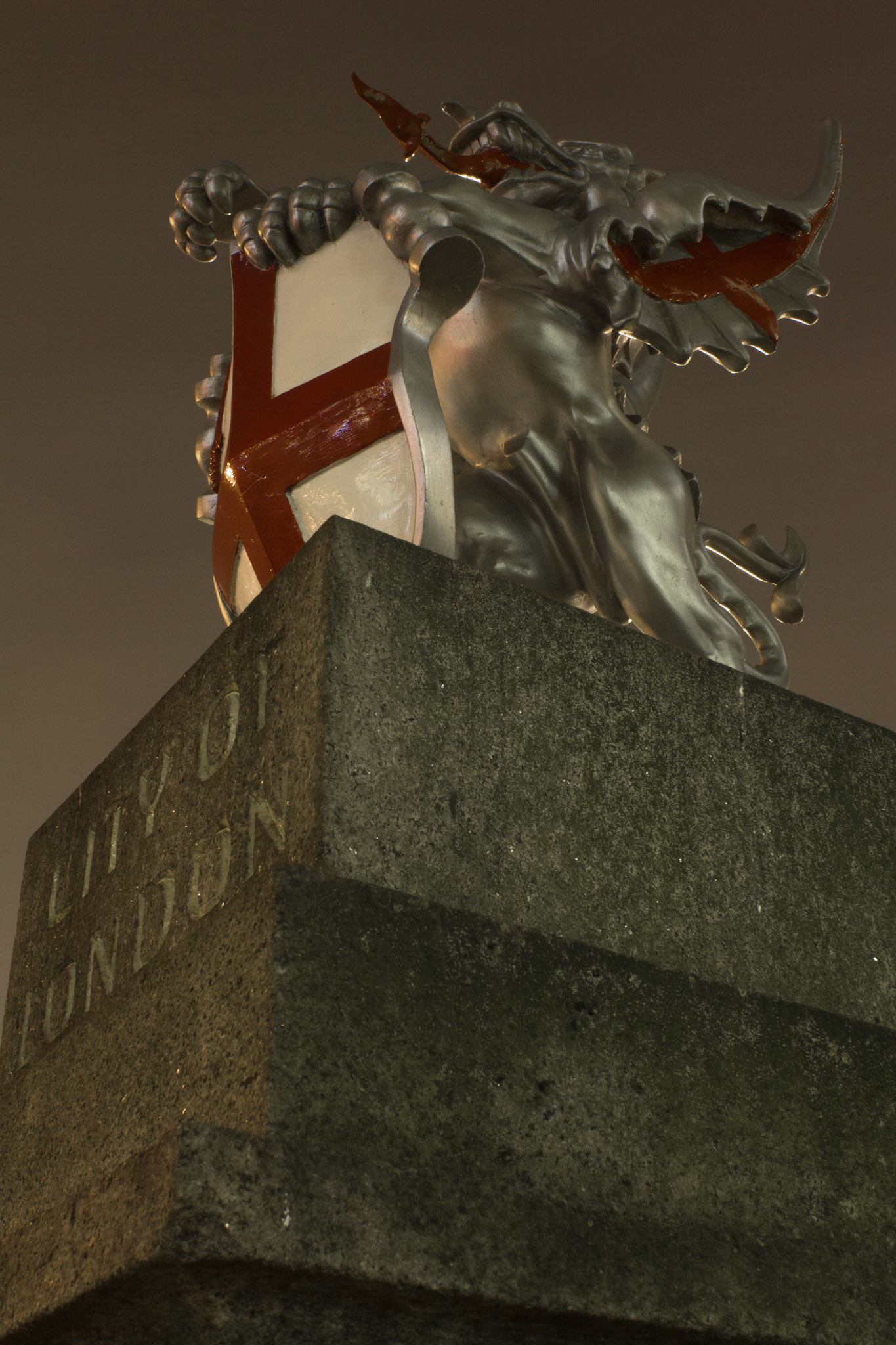 City of London boundary marker, 2015