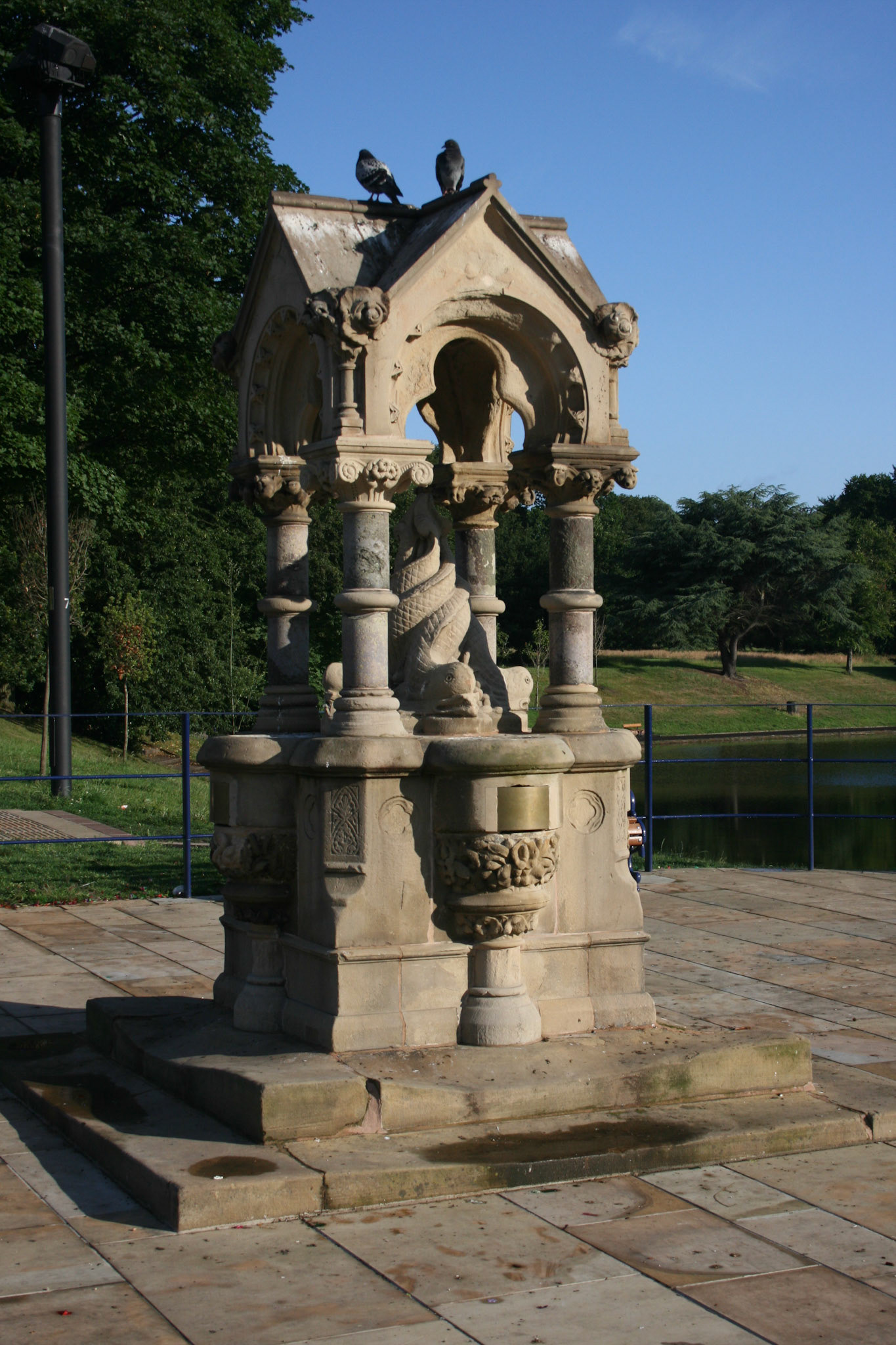 Water Fountain, Sefton Park, 2009