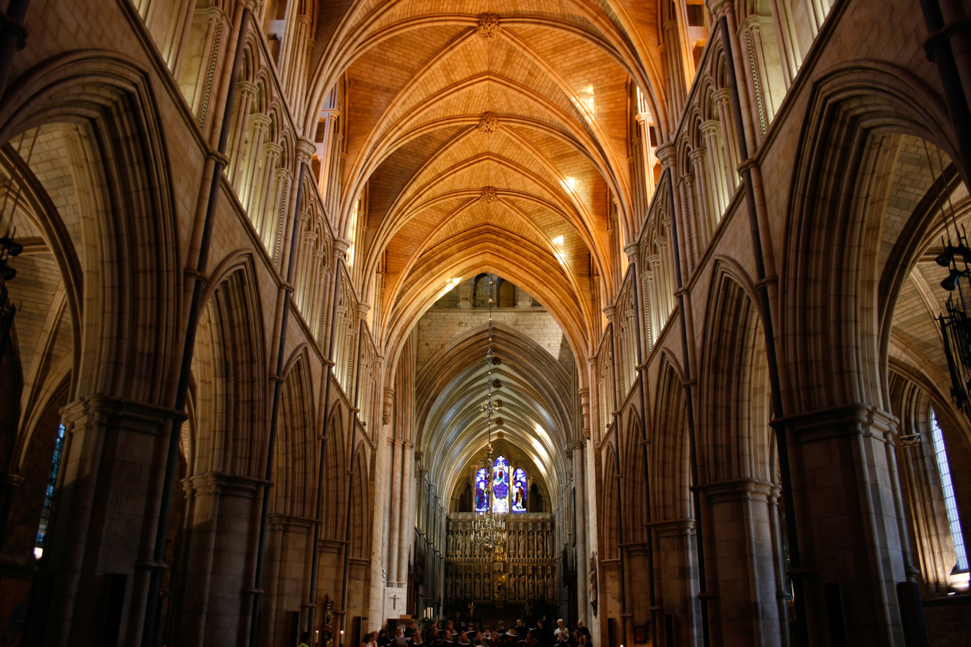 Valuted roof, Southwark Cathedral, 2014
